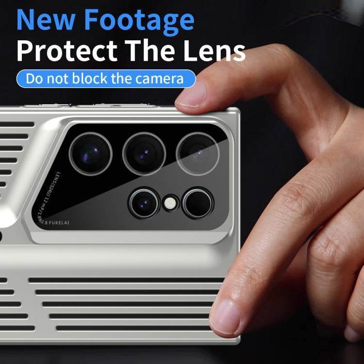 Galaxy S23 Ultra High Quality Heat Dissipating Case Cover - Black - Guleel