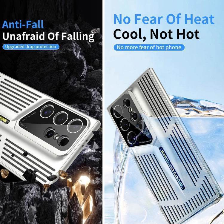 Galaxy S23 Ultra High Quality Heat Dissipating Case Cover - Black - Guleel