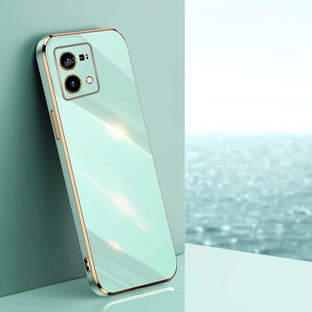 Oppo F21 Pro 4G Premium Silicon Case Cover - Mint Green - Guleel