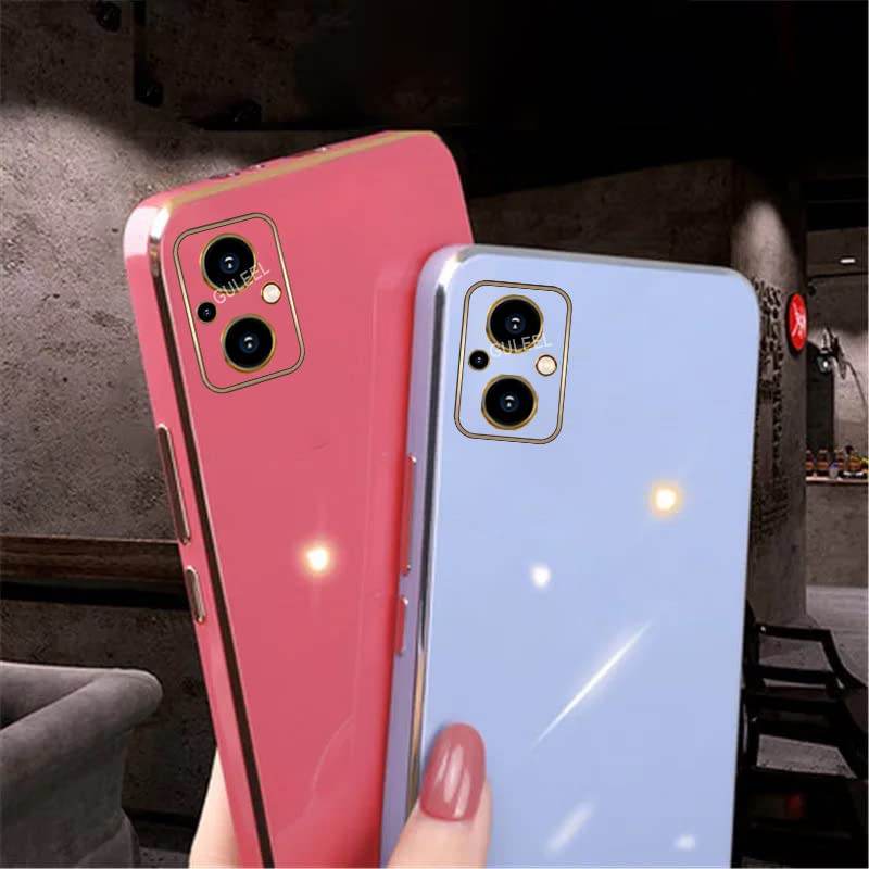 Oppo F21 Pro 5G Premium Silicon Case Cover - White - Guleel