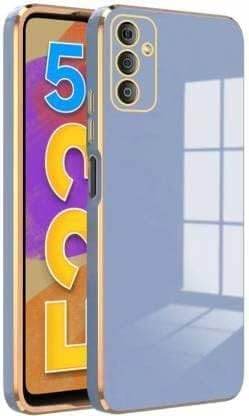 Samsung Galaxy F23 5G Premium Silicon Case Cover - Blue - Guleel
