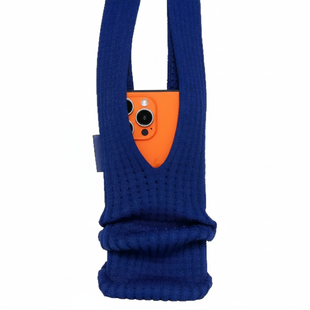 Phone Pocket Knitted Pouch Cover Suitable for All Phones