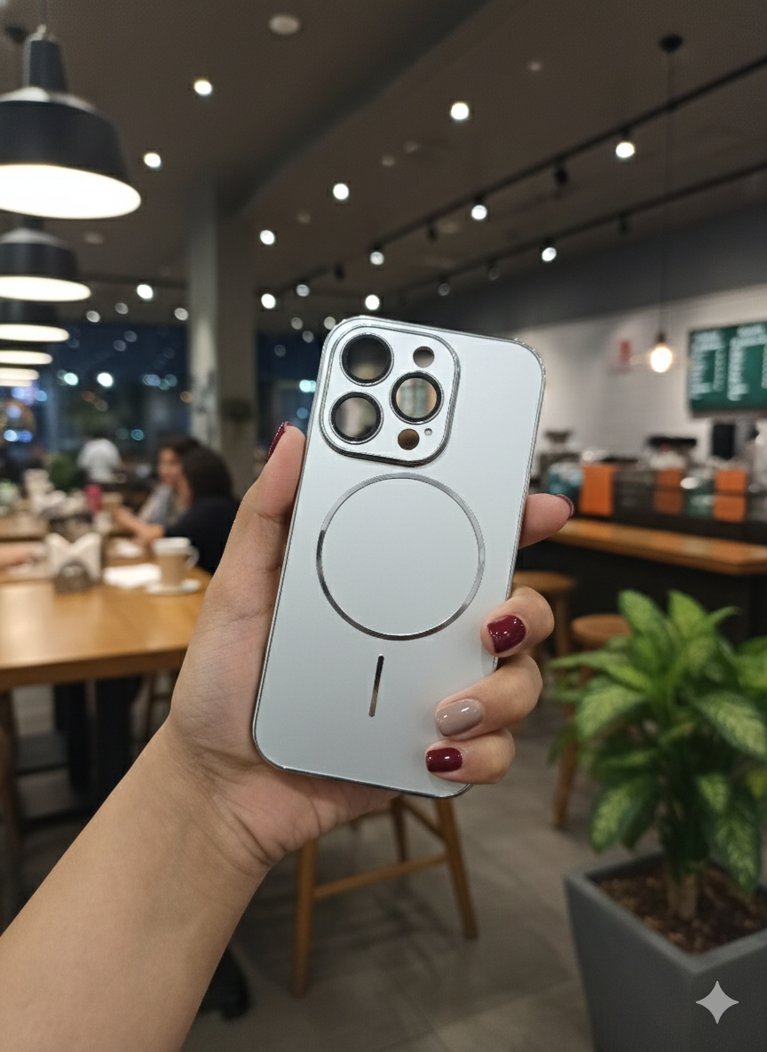 Premium Camera Lens Protection Magsafe Mobile Cover