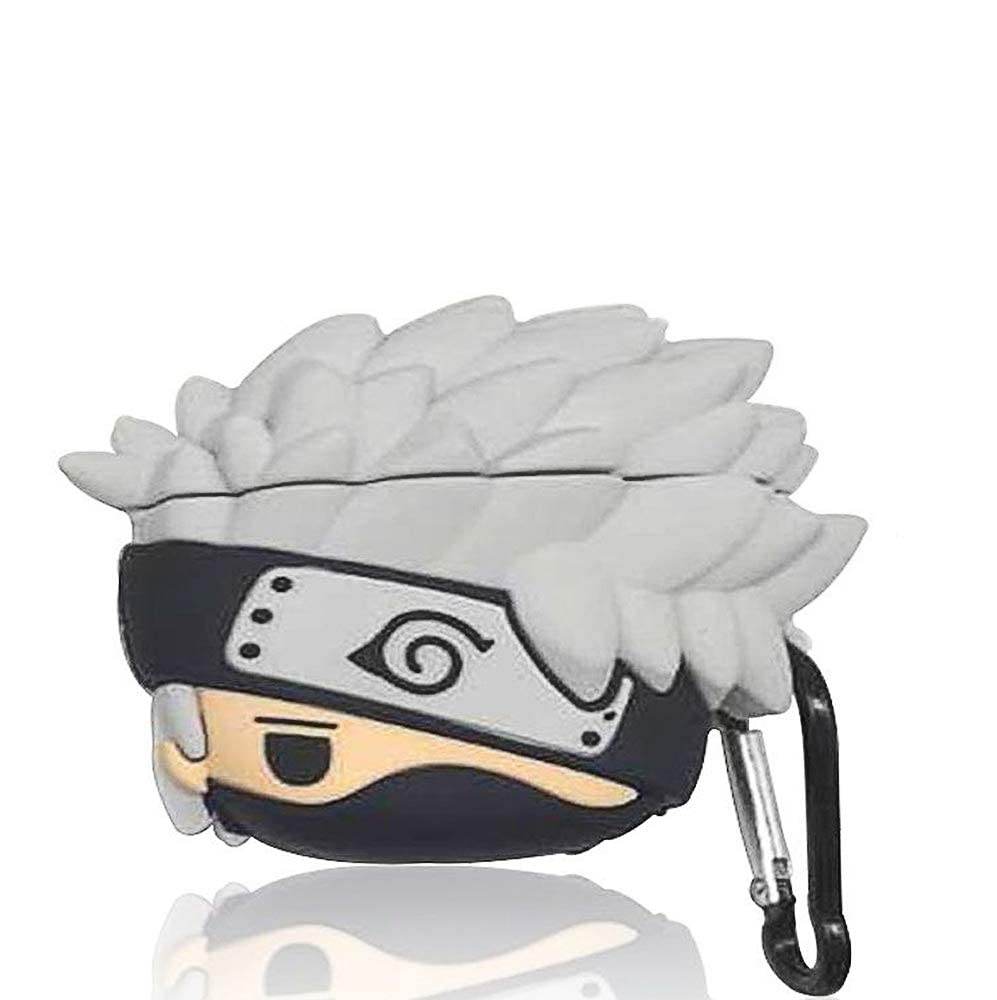 Airpod's Pro 2 Cute Hair Cartoon Silicone Case - Grey - Guleel