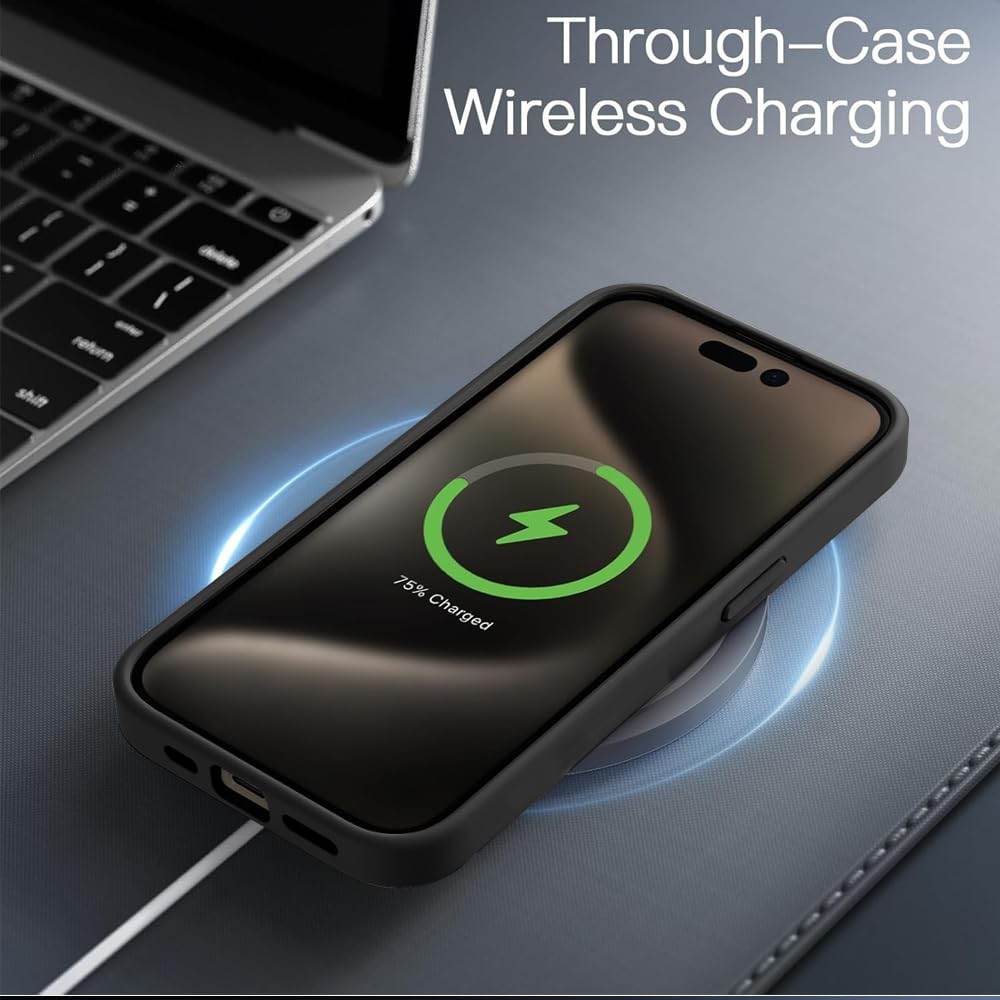 iPhone 11 Pro Max Premium MagSafe Shockproof Back Case Cover - Black - Guleel