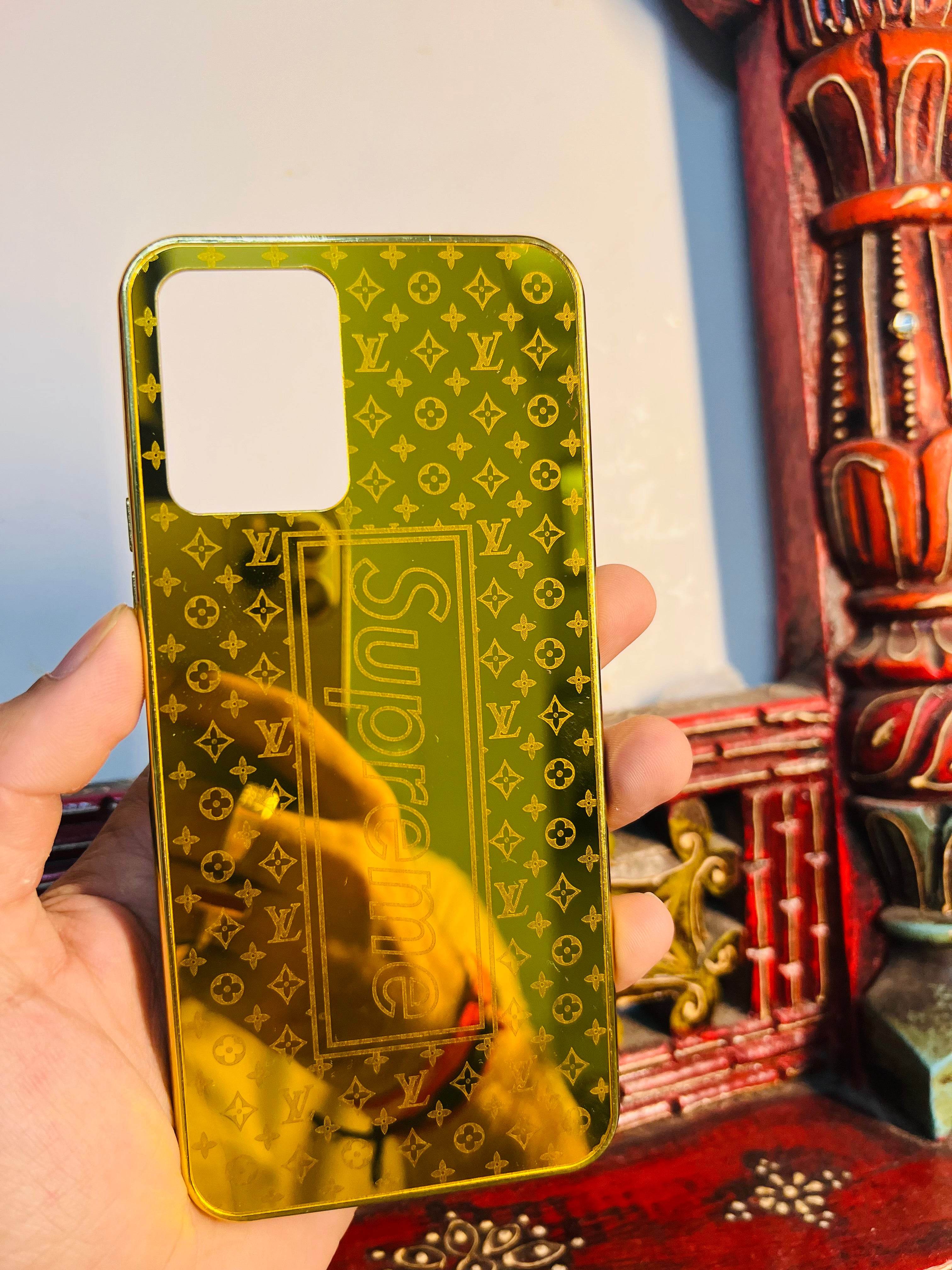 Premium Gold Plated Back Case Cover - Supreme LV Mix - Guleel