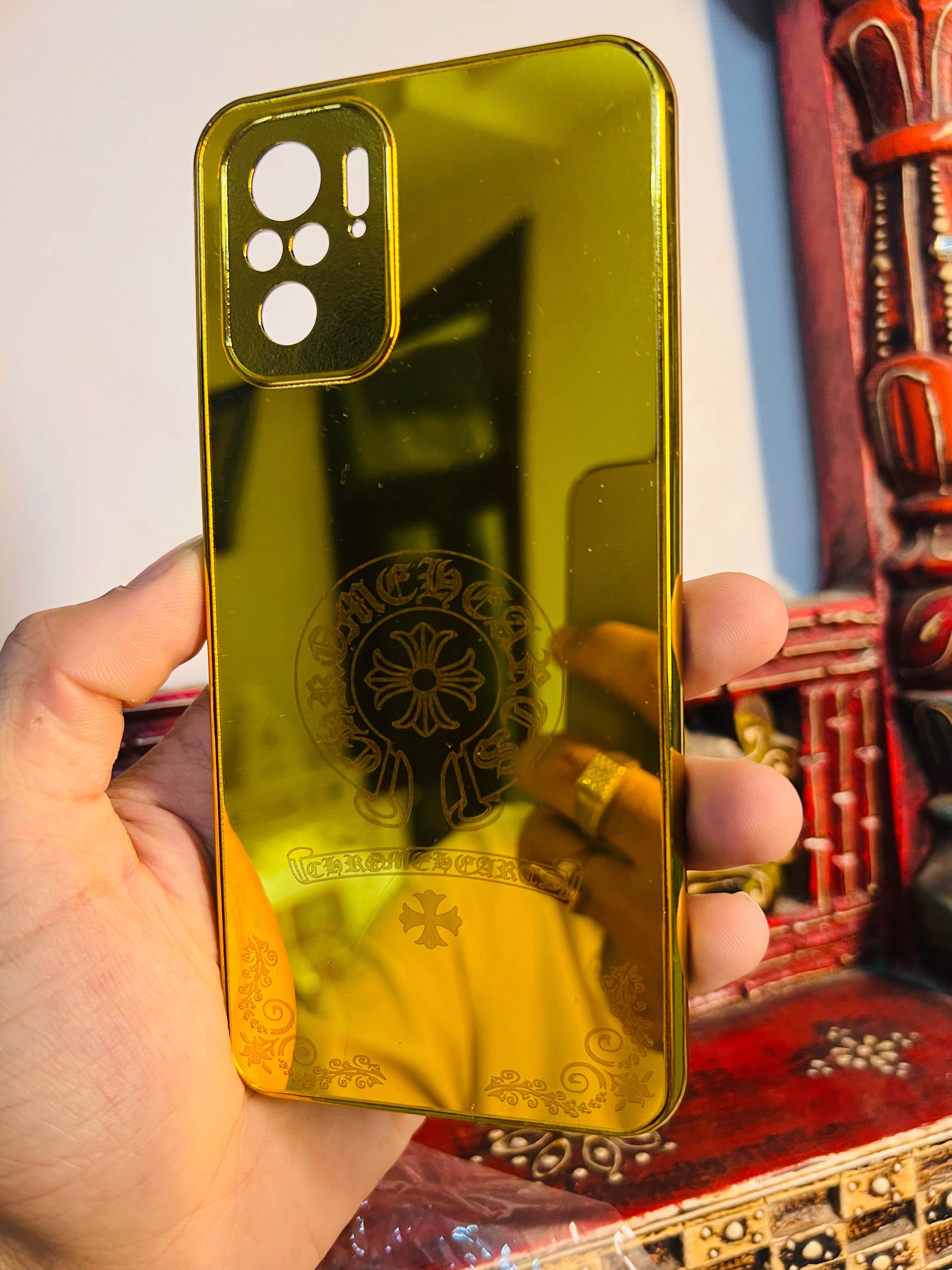 Redmi Note 10/10s Premium Gold Plated Back Case Cover - Designer - Guleel