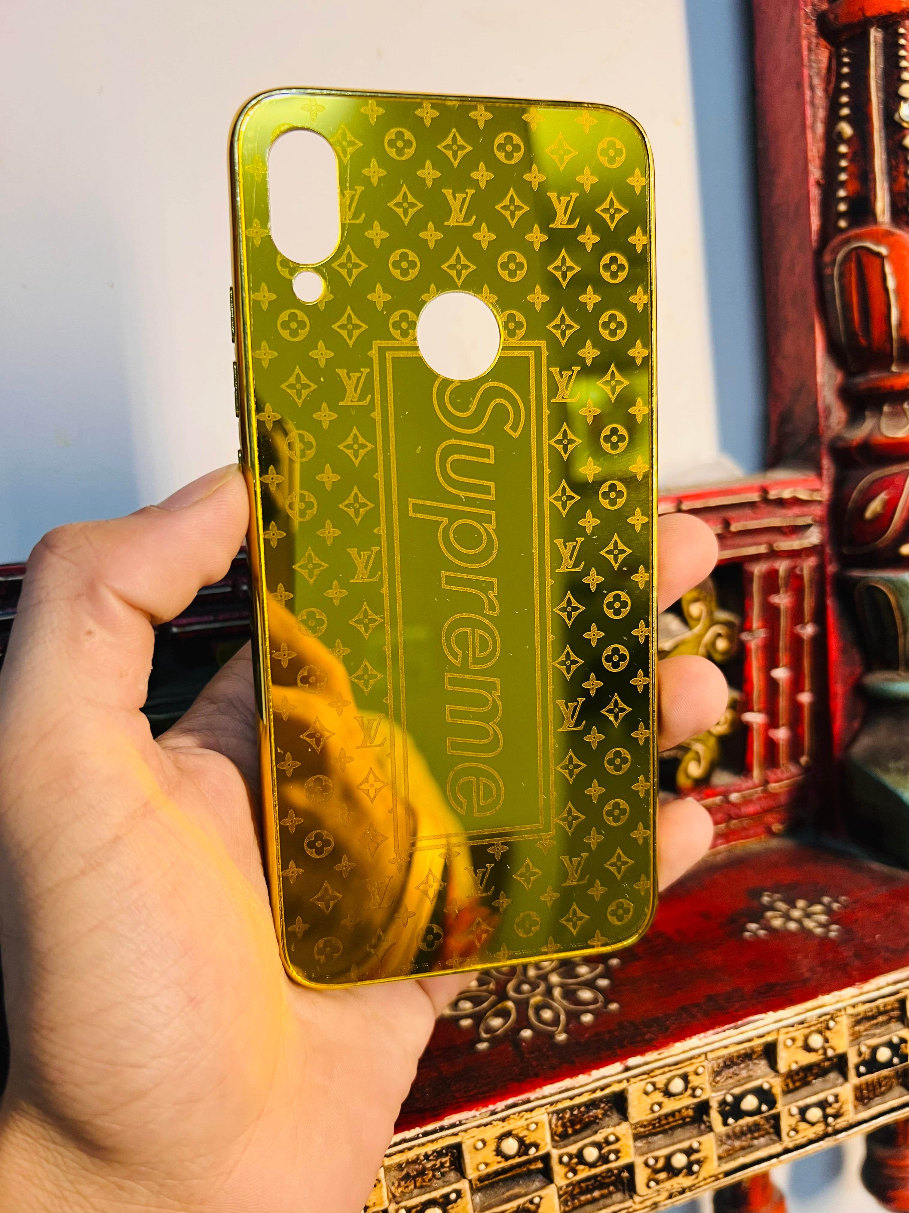 Premium Gold Plated Back Case Cover - Supreme LV Mix - Guleel