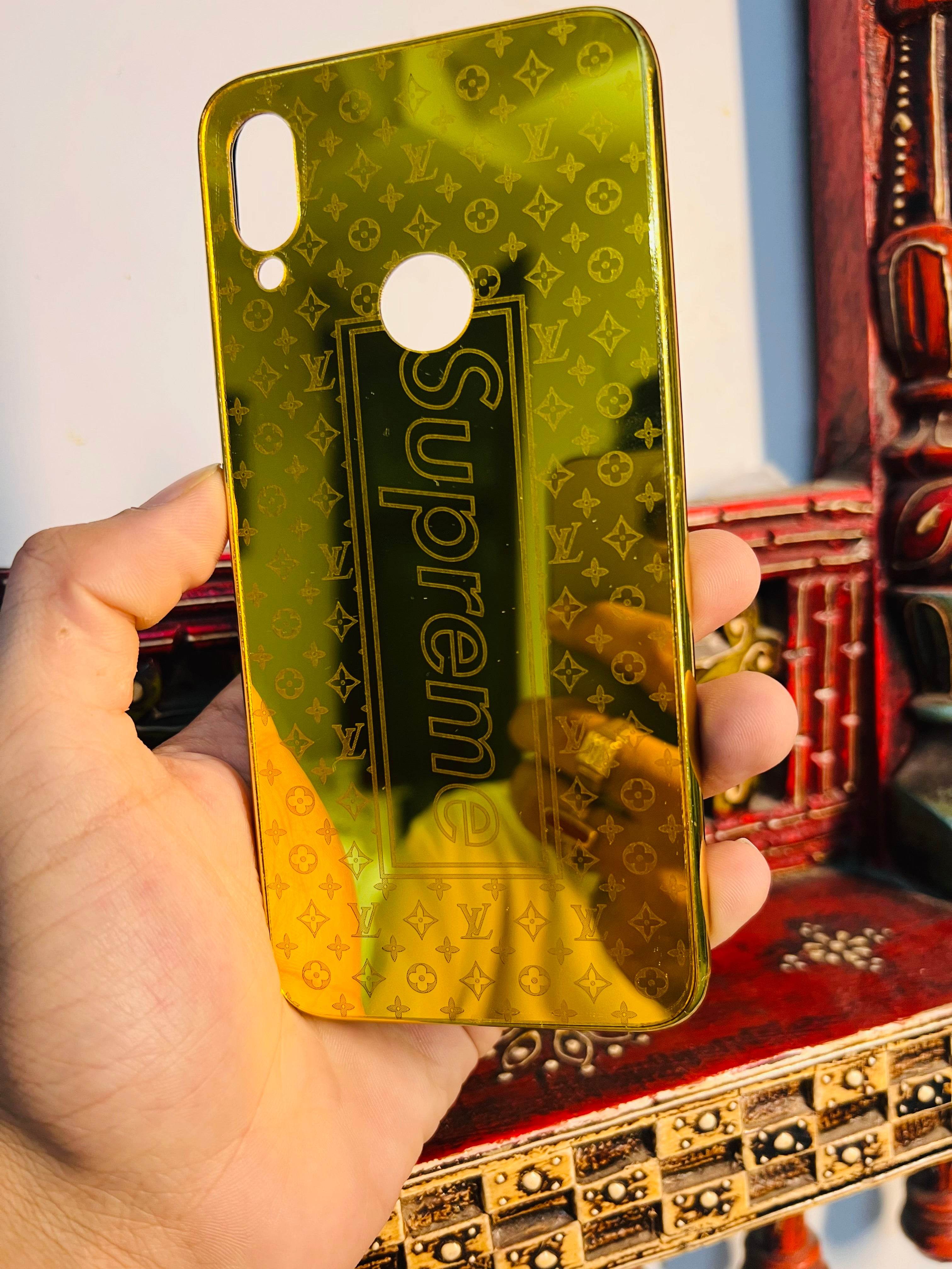 Premium Gold Plated Back Case Cover - Supreme LV Mix - Guleel