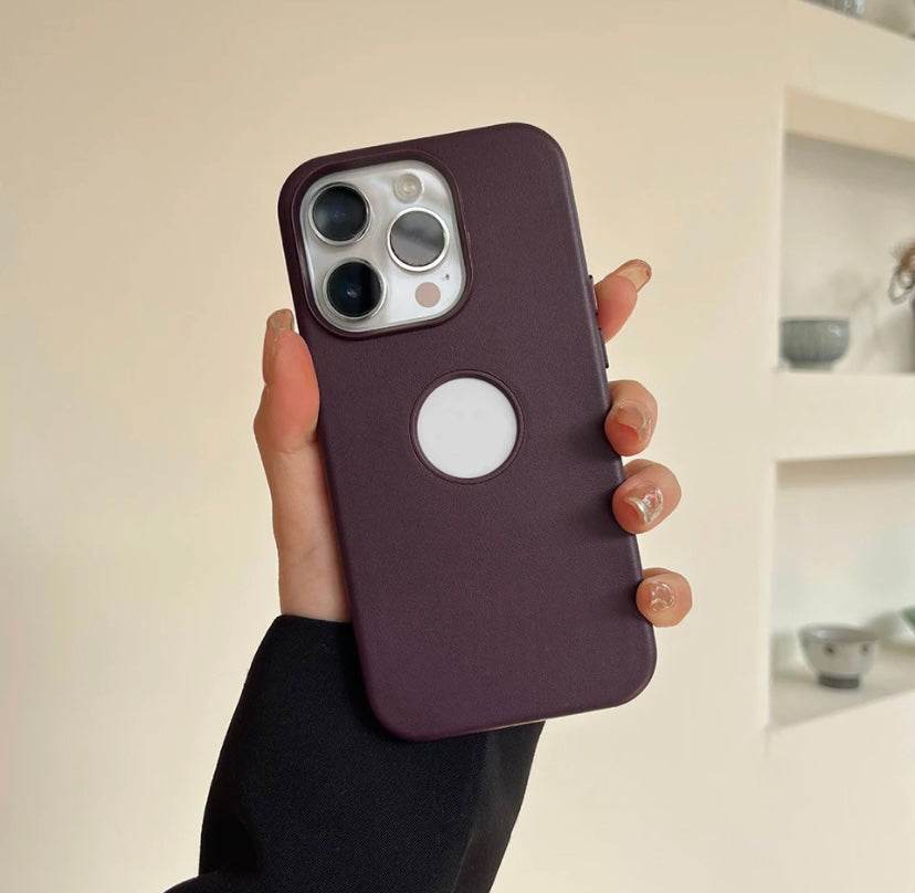 Premium Leather Magsafe Compatible Shockproof Back Covers - Guleel