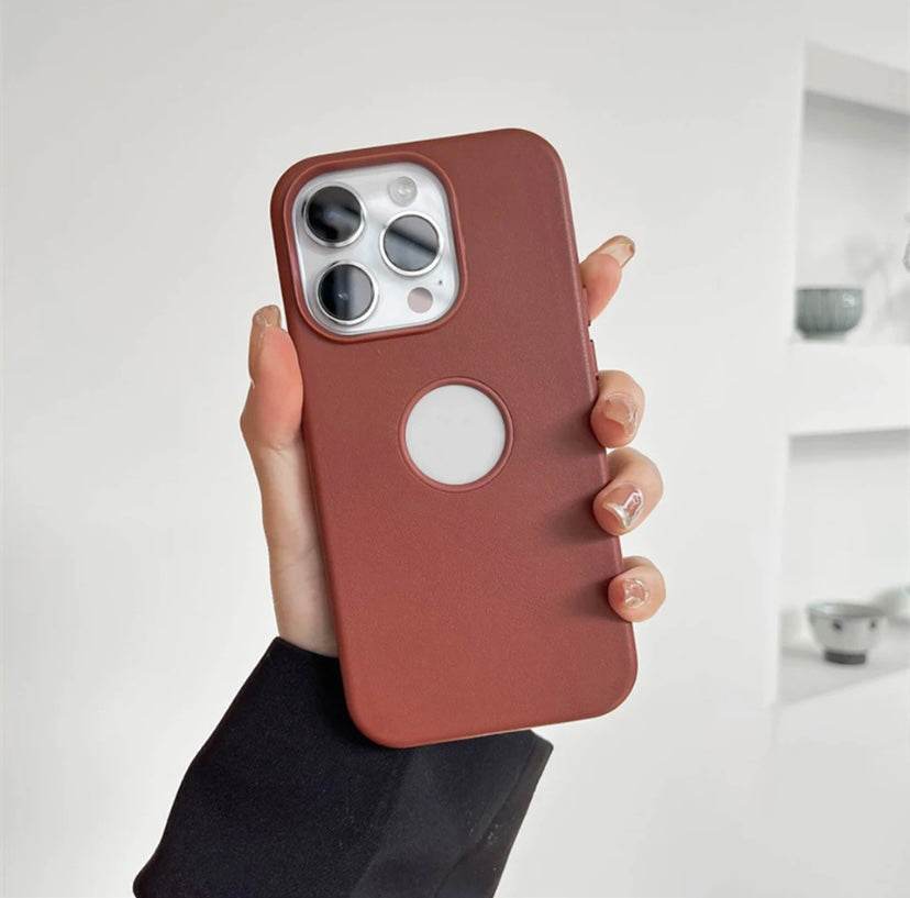 Premium Leather Magsafe Compatible Shockproof Back Covers - Guleel