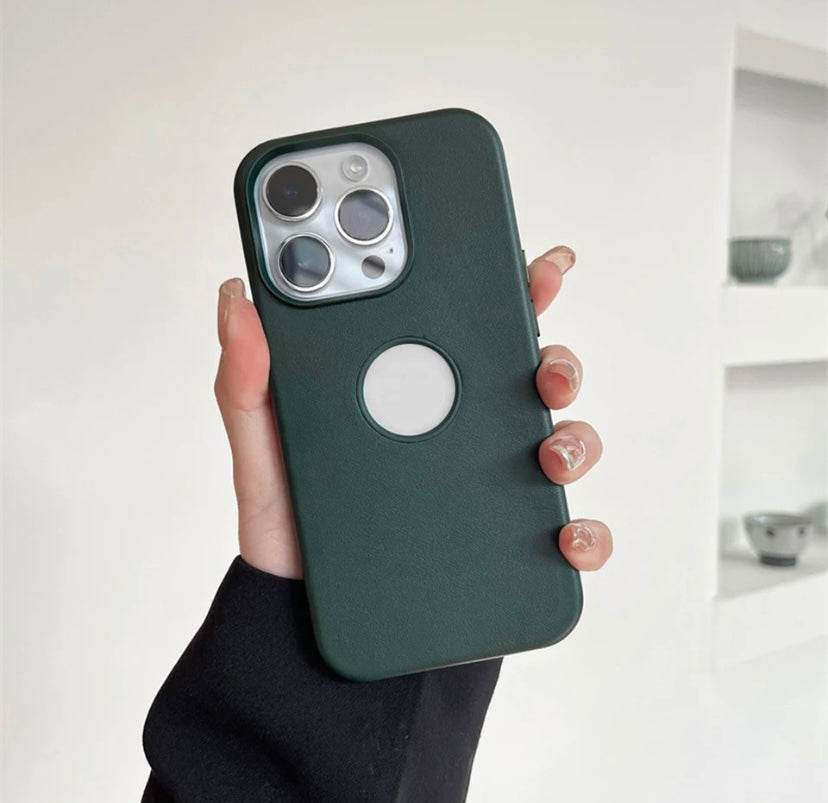 Premium Leather Magsafe Compatible Shockproof Back Covers - Guleel