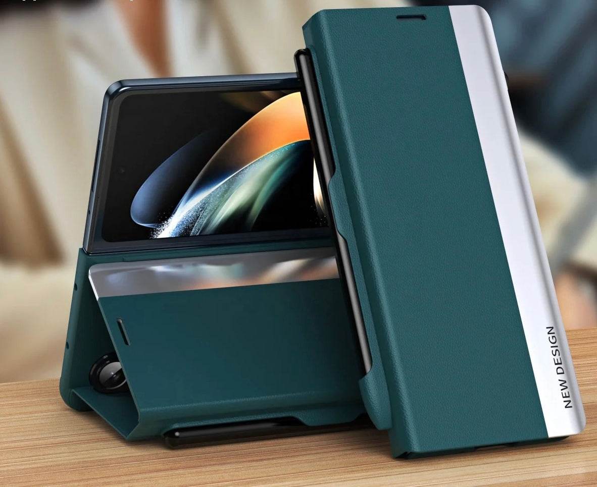 Premium Shockproof Wallet Flip Cover with FREE PEN - Guleel