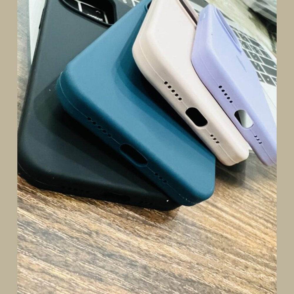 iPhone 13 Pro Max Premium Original Logo Silicone Case - Lavender - Guleel