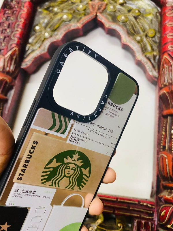 iPhone 12 Pro Max Premium Casetify Starbucks Mirror Finish Case - Guleel