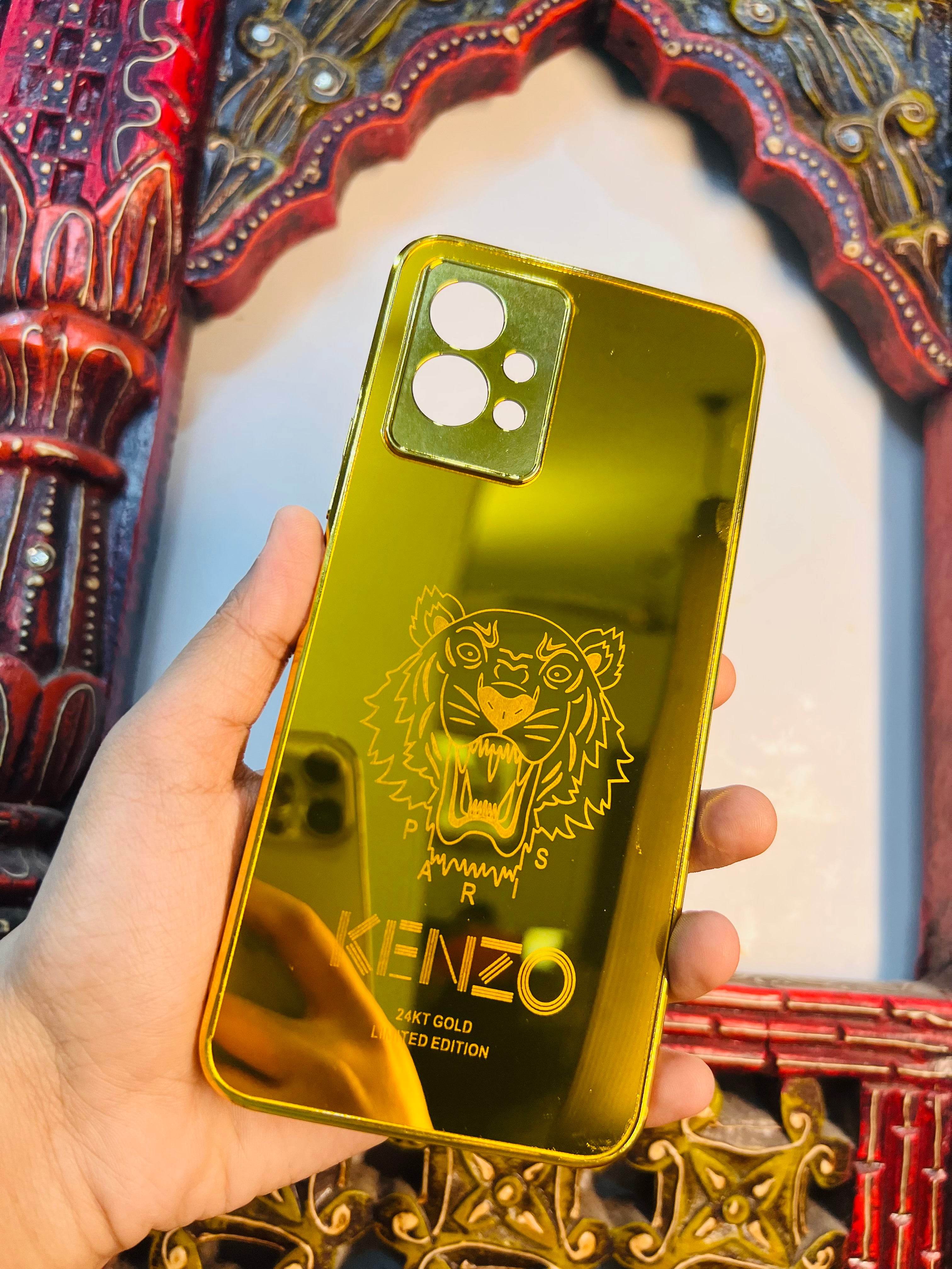 Premium Gold Plated Back Case Cover - Kenzo - Guleel