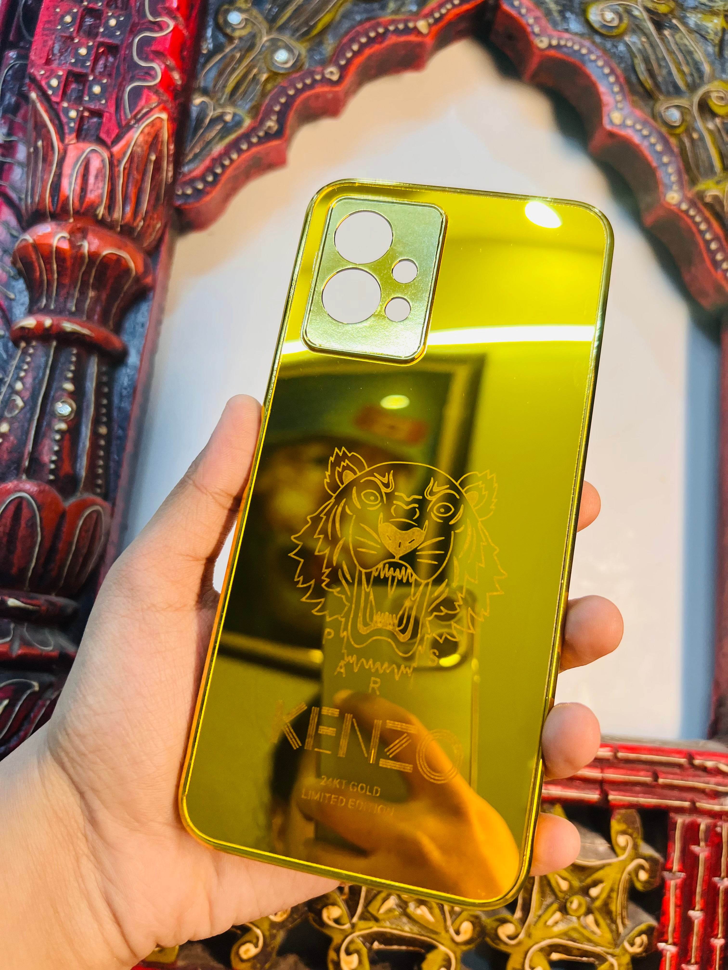 Premium Gold Plated Back Case Cover - Kenzo - Guleel