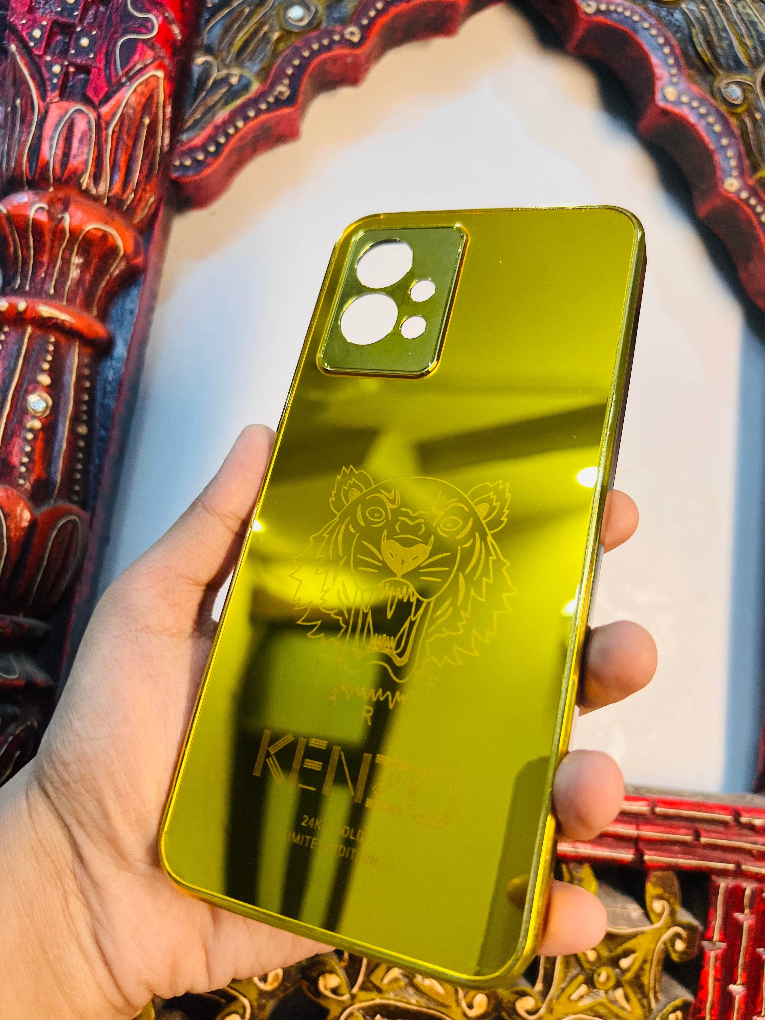 Premium Gold Plated Back Case Cover - Kenzo - Guleel