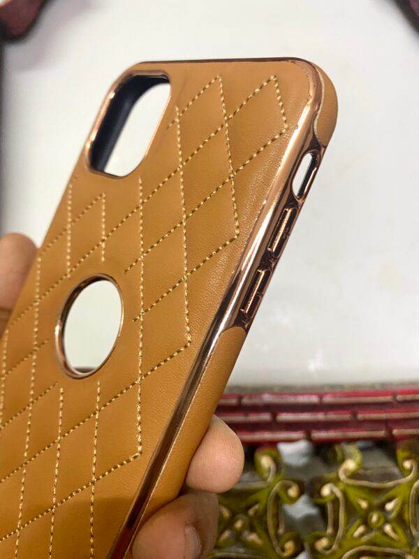 iPhone 11 Premium Leather Finish Case - Brown - Guleel