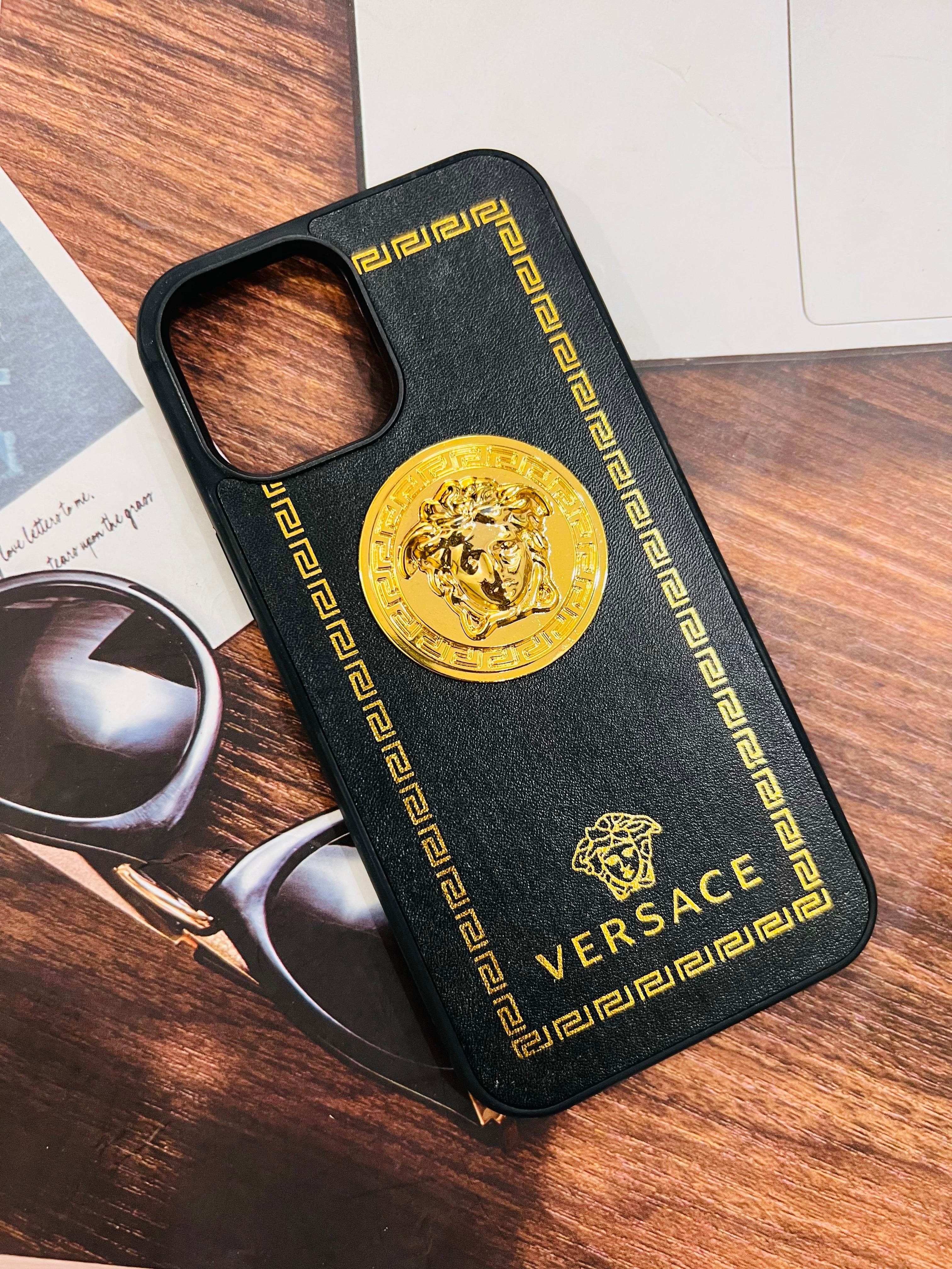 ヴェルサーチ メデューサ iphoneケース iphone12/12pro iPhone 12 Pro Max Premium Versace Case – Guleel