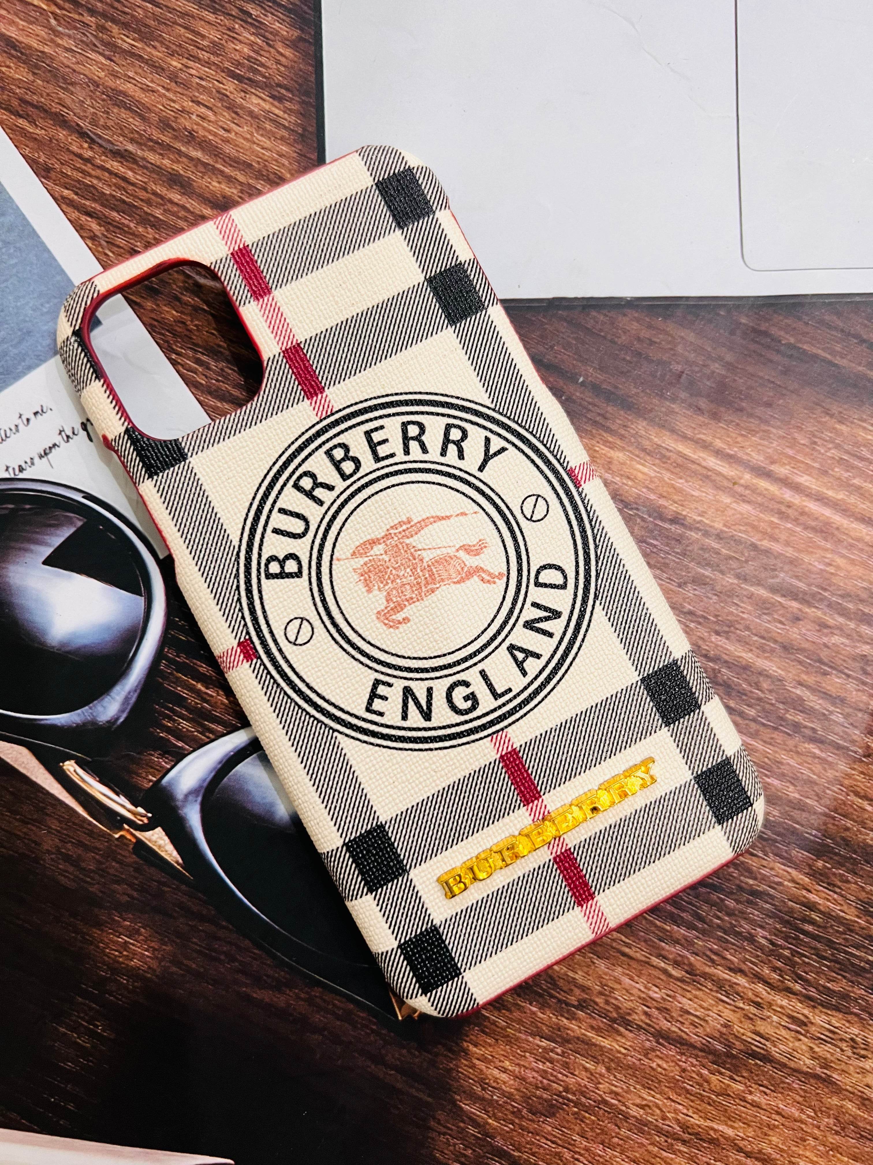 iPhone 12 Pro Max Premium Burberry Case - Guleel