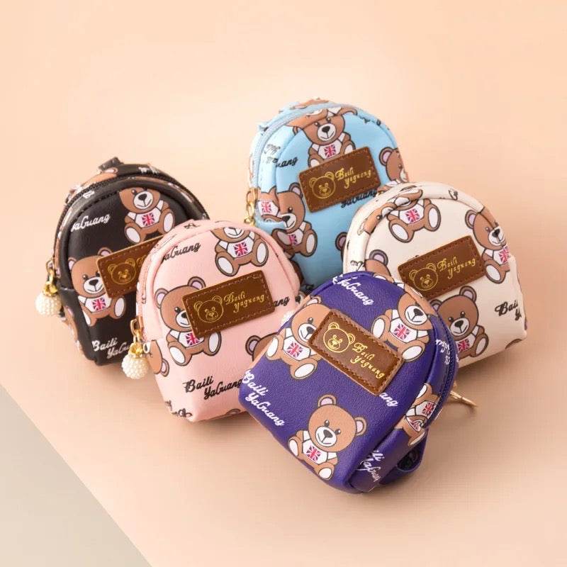 Universal Cartoon Accessories Organizer Case Cover for Portable Charger, Cables, Earphone, Cord, SD Card - Black - Guleel