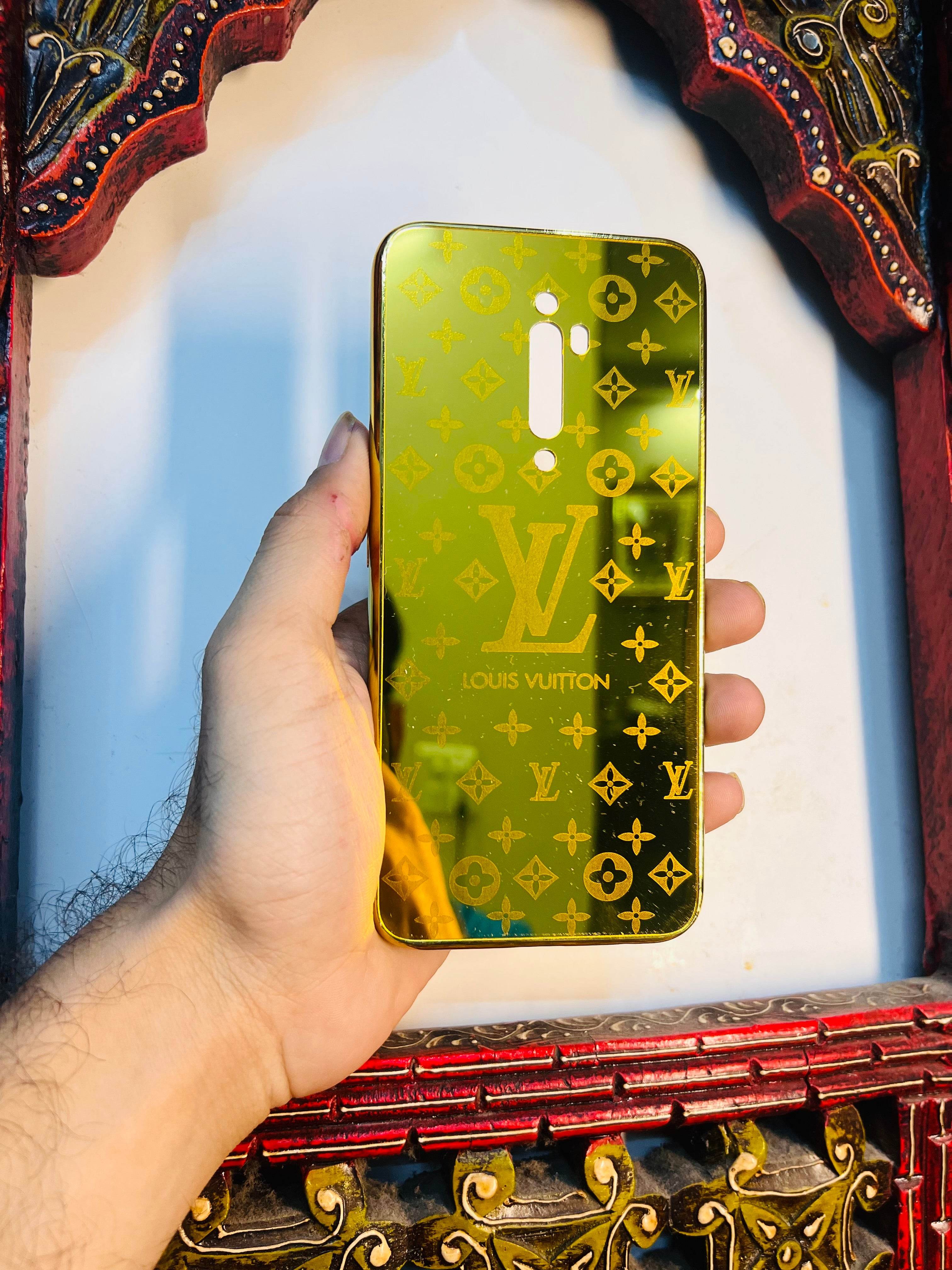 Premium Gold Plated Mirror Finish Case Cover - Full LV - Guleel