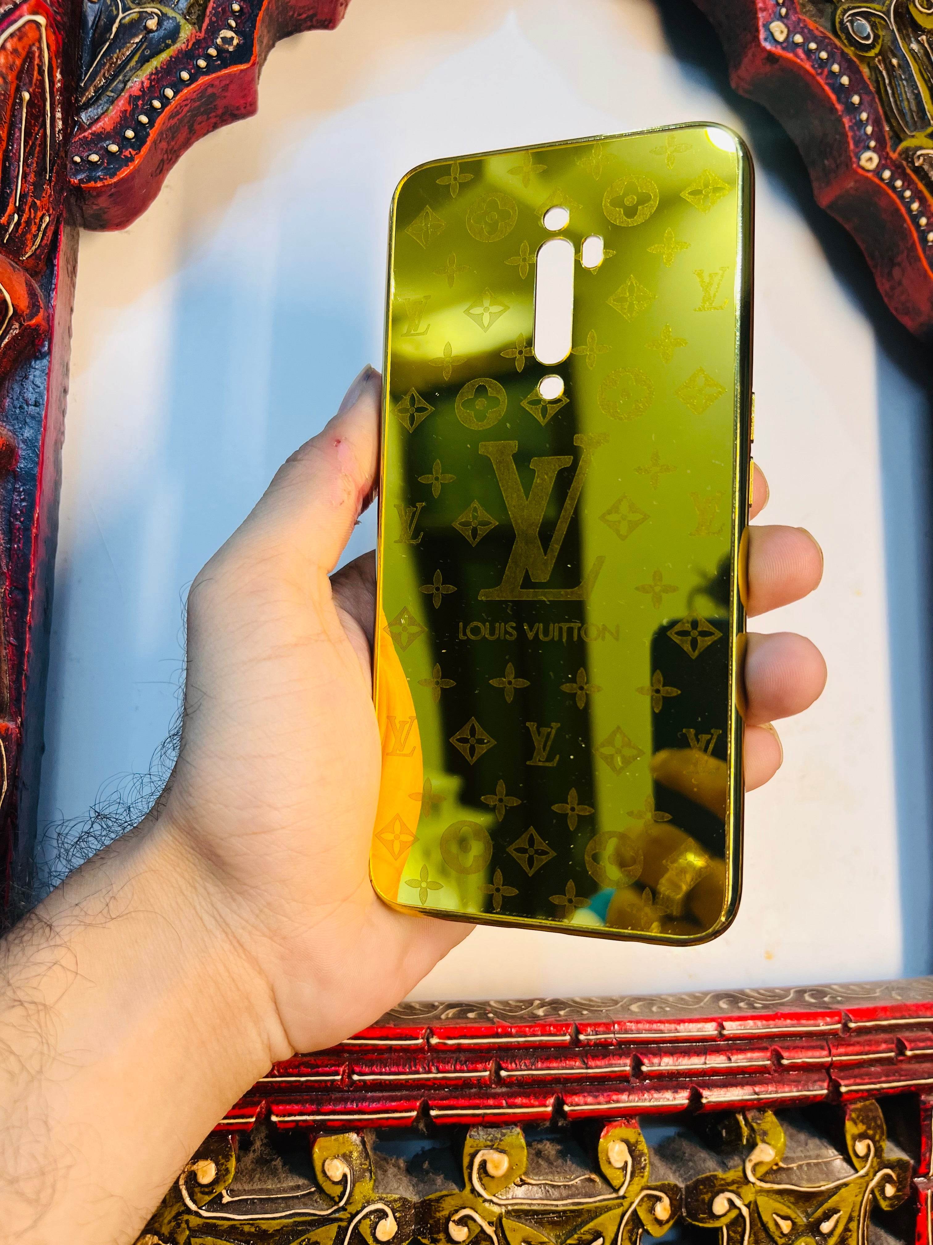 Premium Gold Plated Mirror Finish Case Cover - Full LV - Guleel