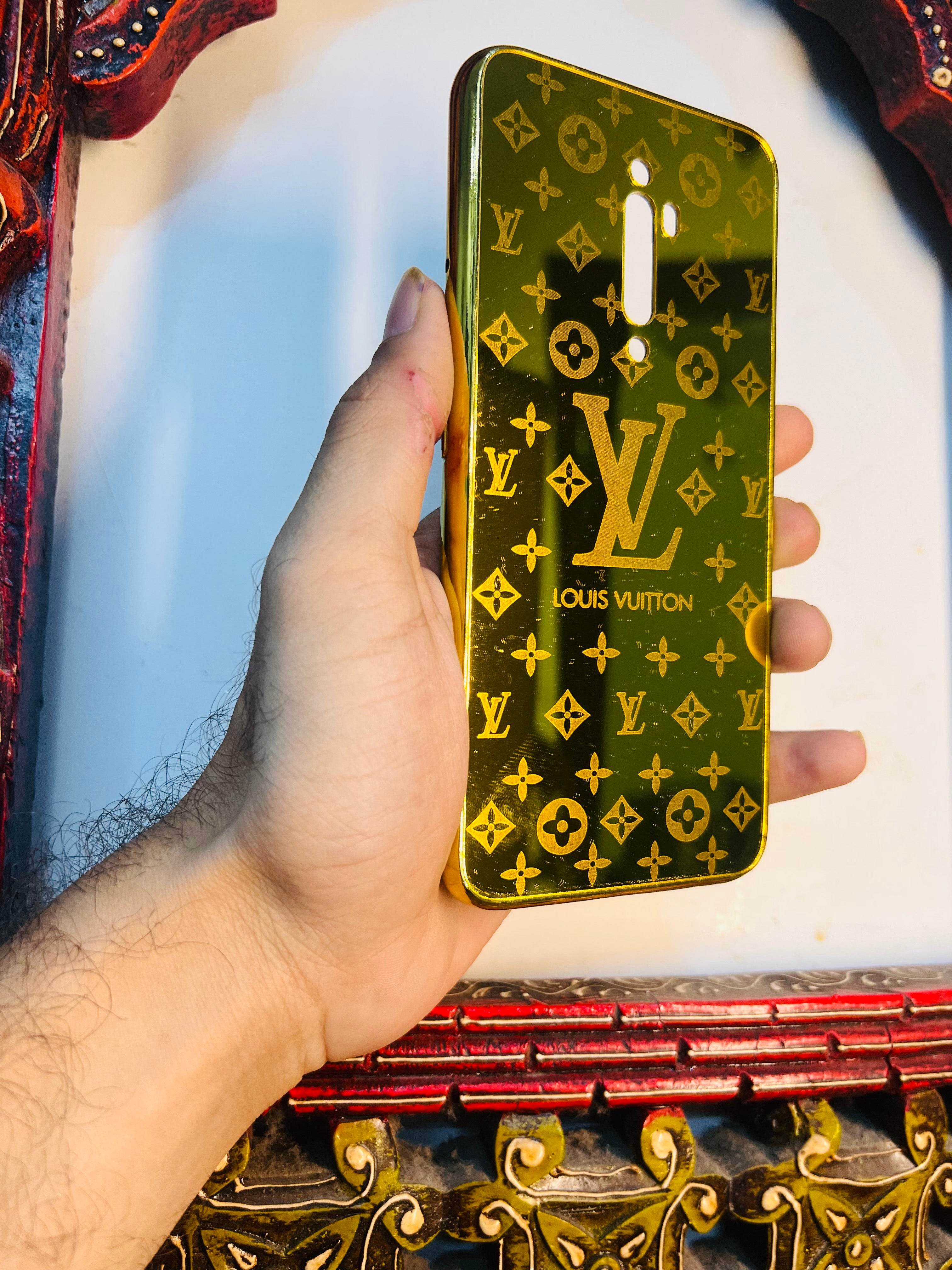 Premium Gold Plated Mirror Finish Case Cover - Full LV - Guleel
