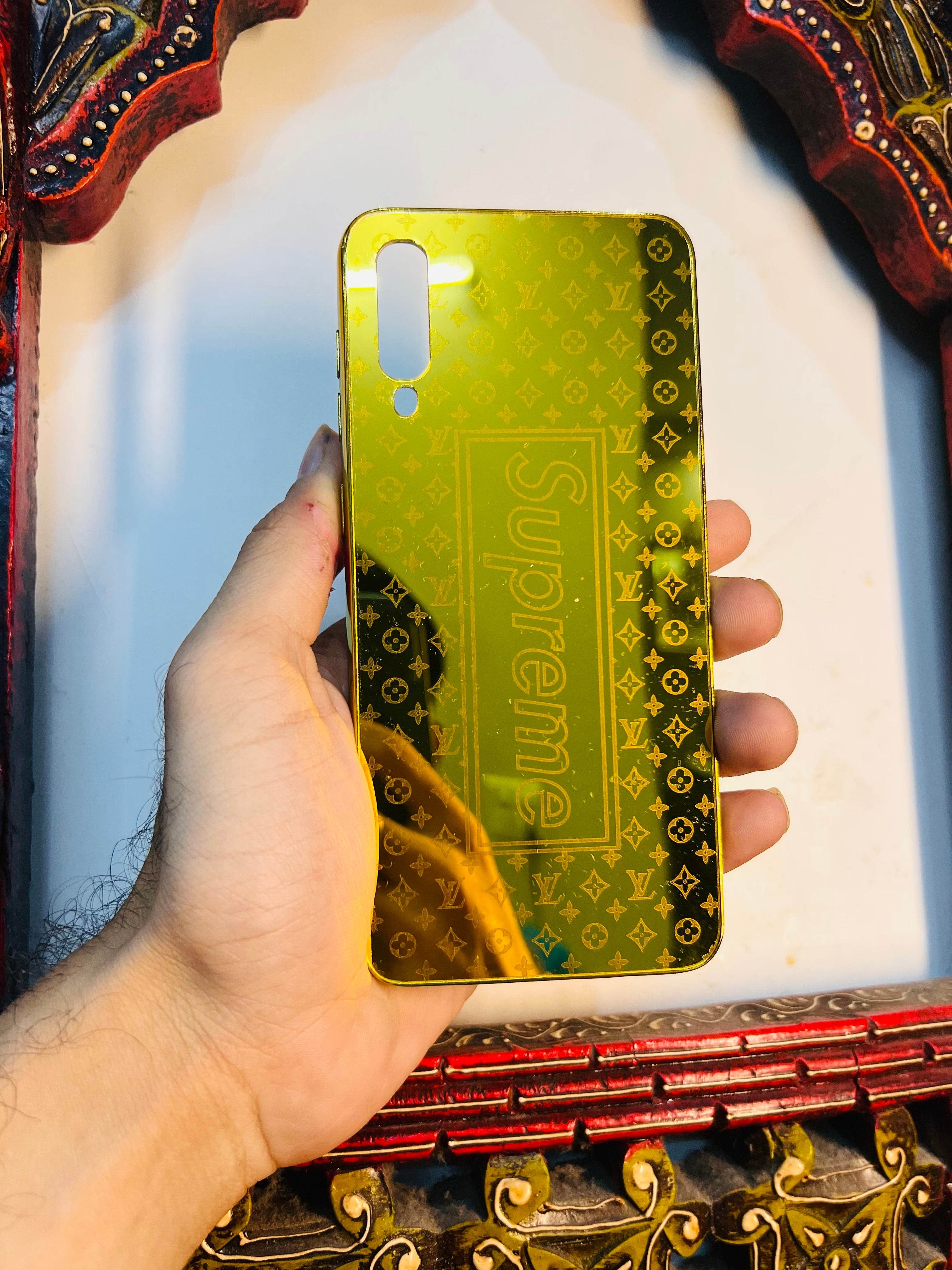 Gold Plated Premium Mobile Back Cover - Supreme LV Mix - Guleel