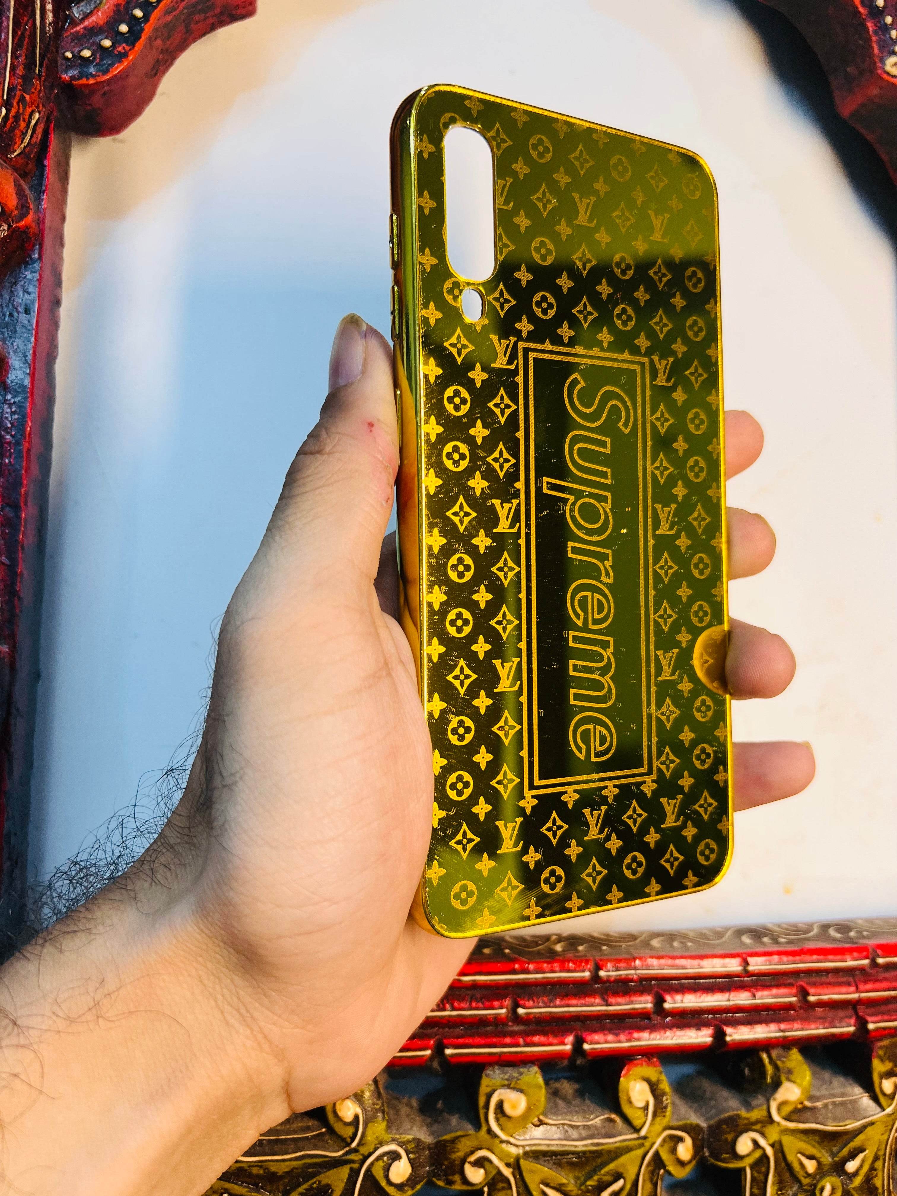 Gold Plated Premium Mobile Back Cover - Supreme LV Mix - Guleel