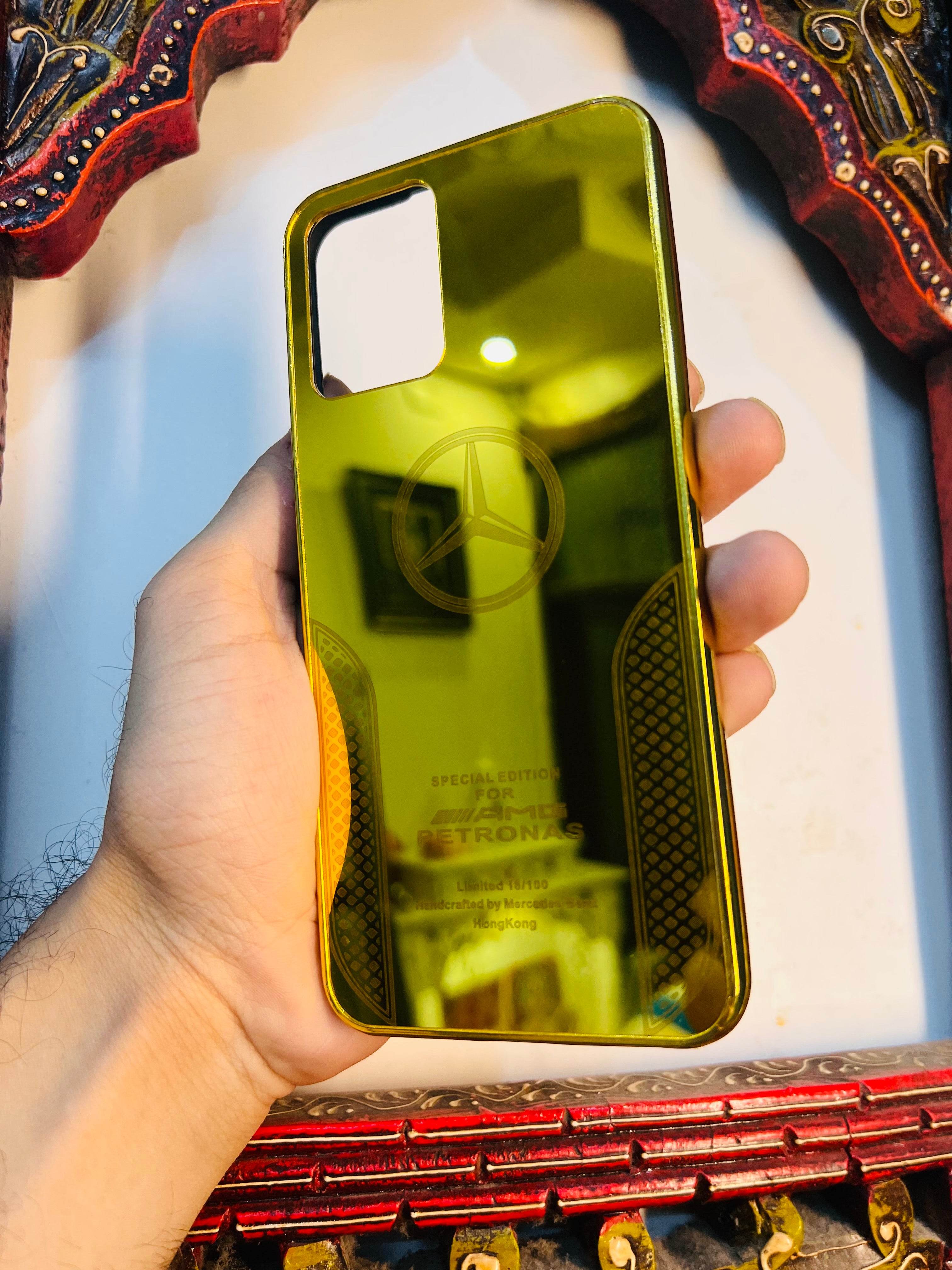 Premium Gold Plated Mirror Finish Case Cover - Special Edition - Guleel