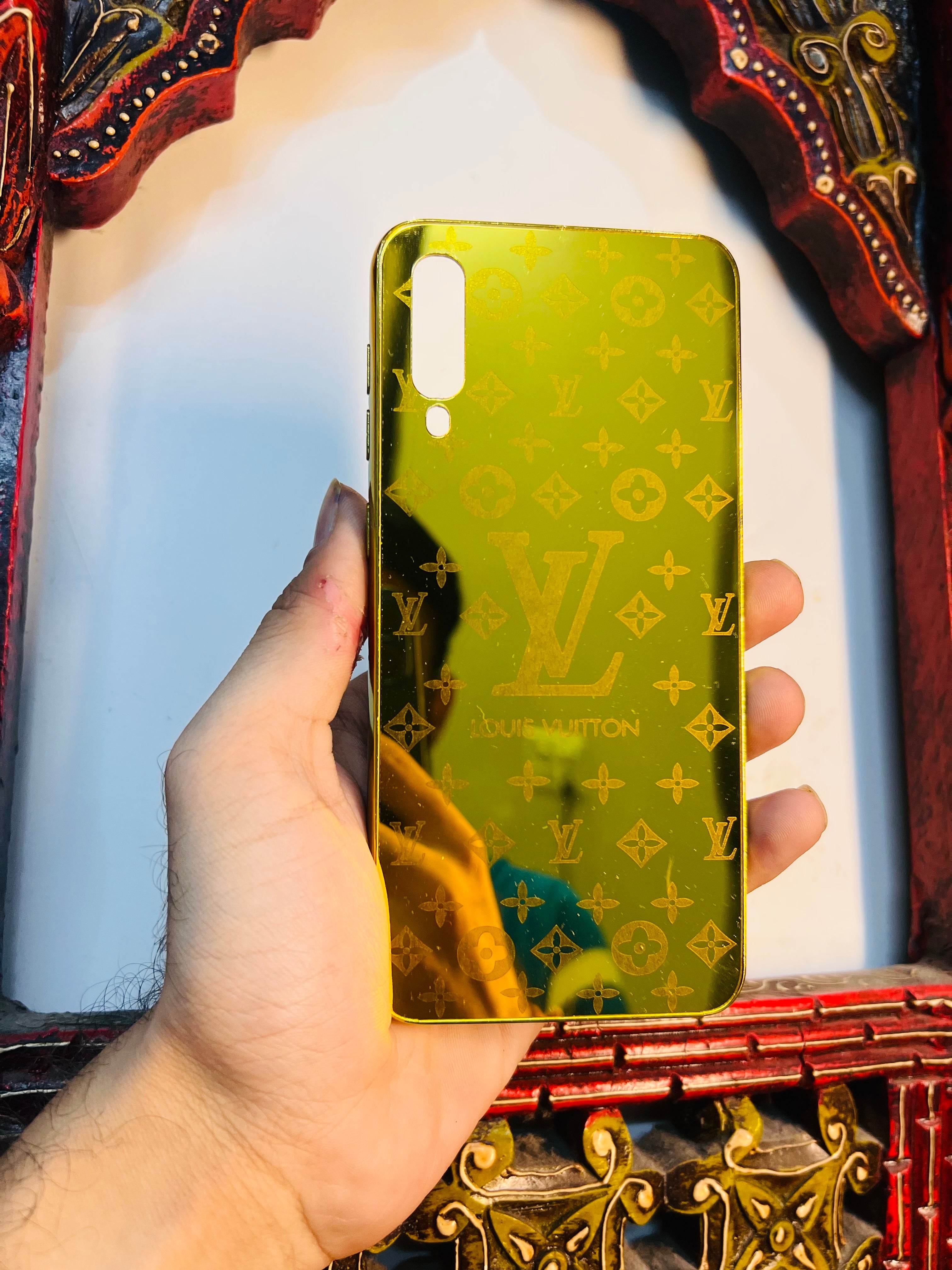 Premium Gold Plated Mirror Finish Case Cover - Full LV - Guleel