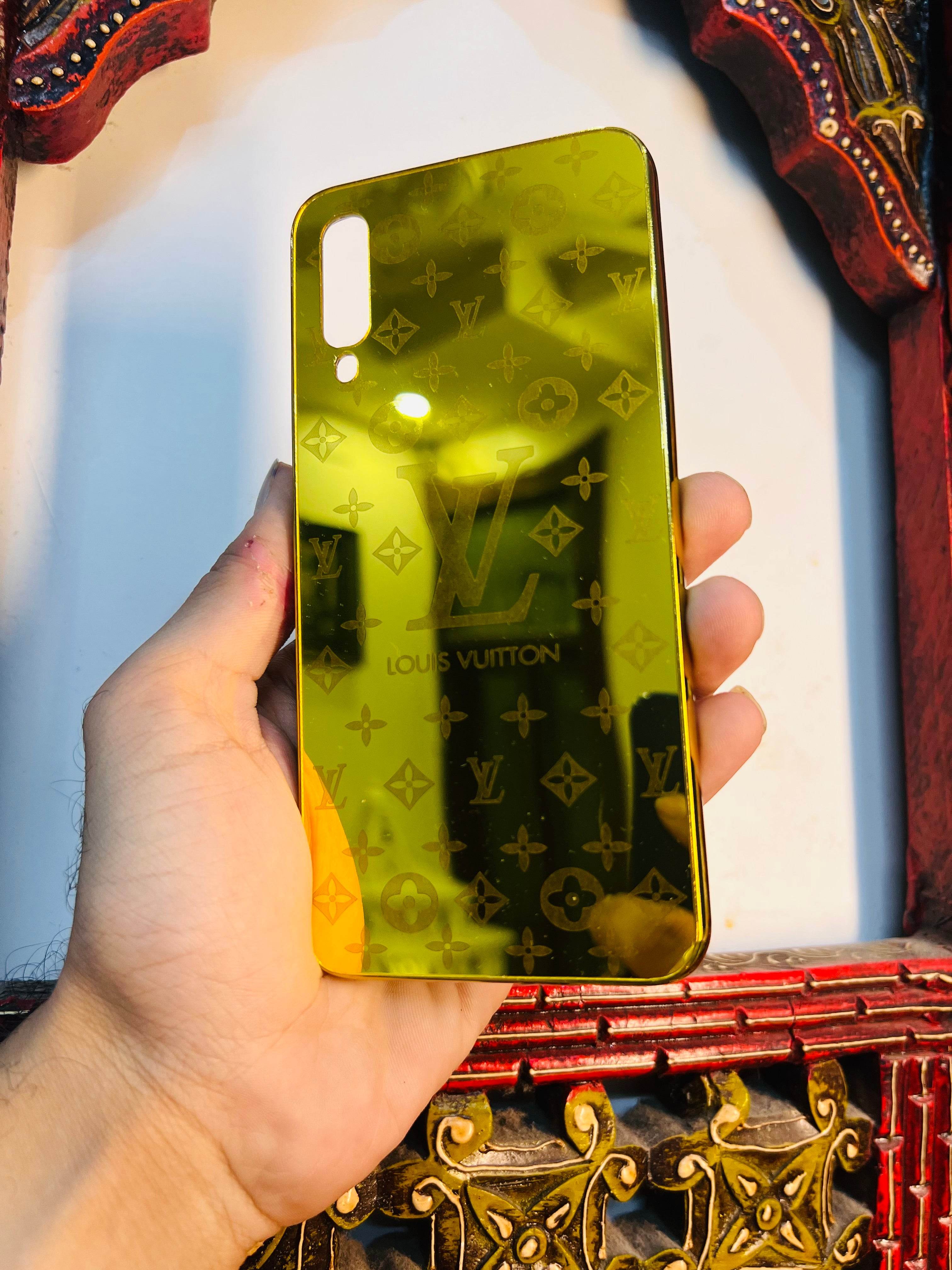 Premium Gold Plated Mirror Finish Case Cover - Full LV - Guleel