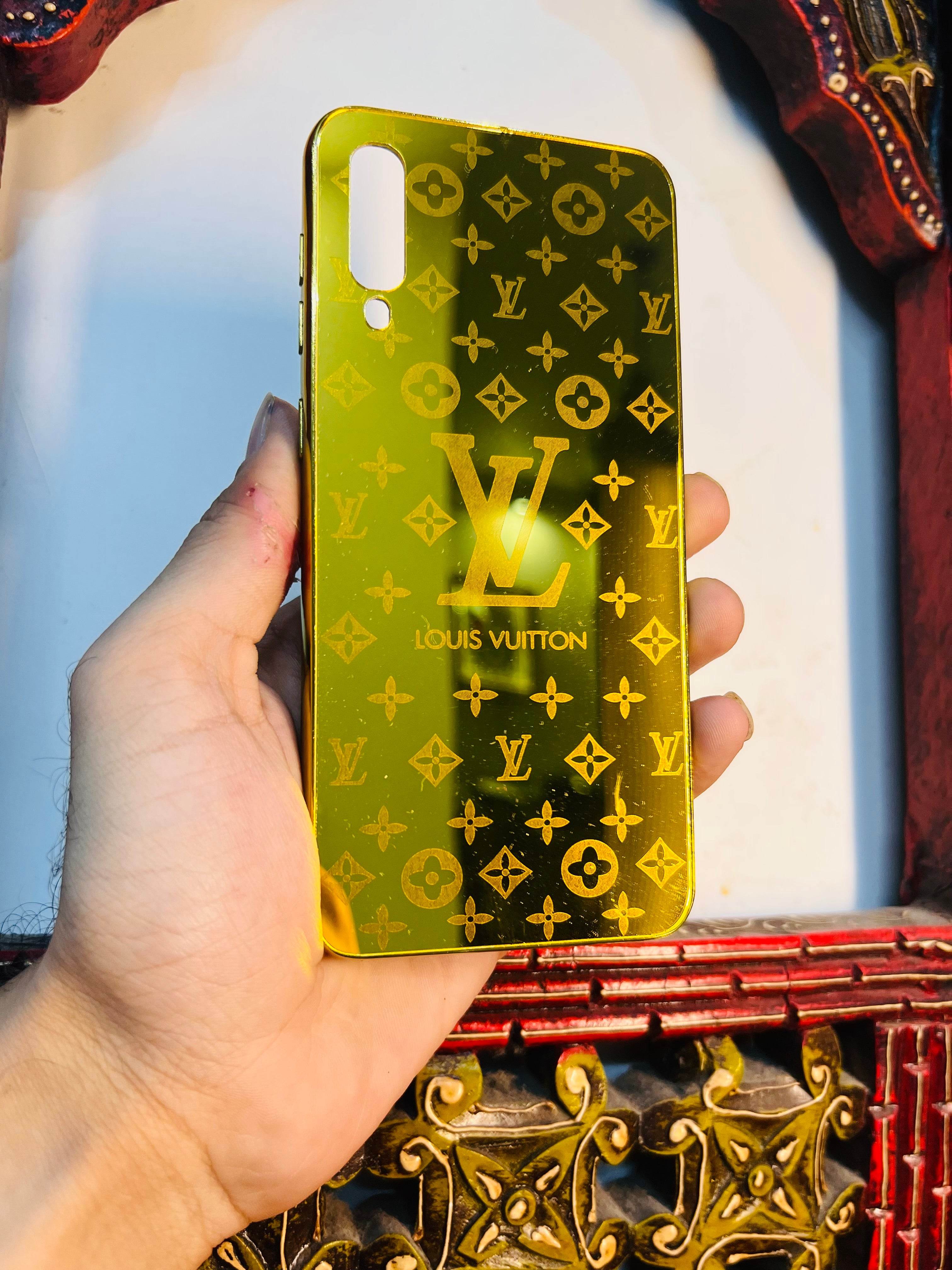 Premium Gold Plated Mirror Finish Case Cover - Full LV - Guleel