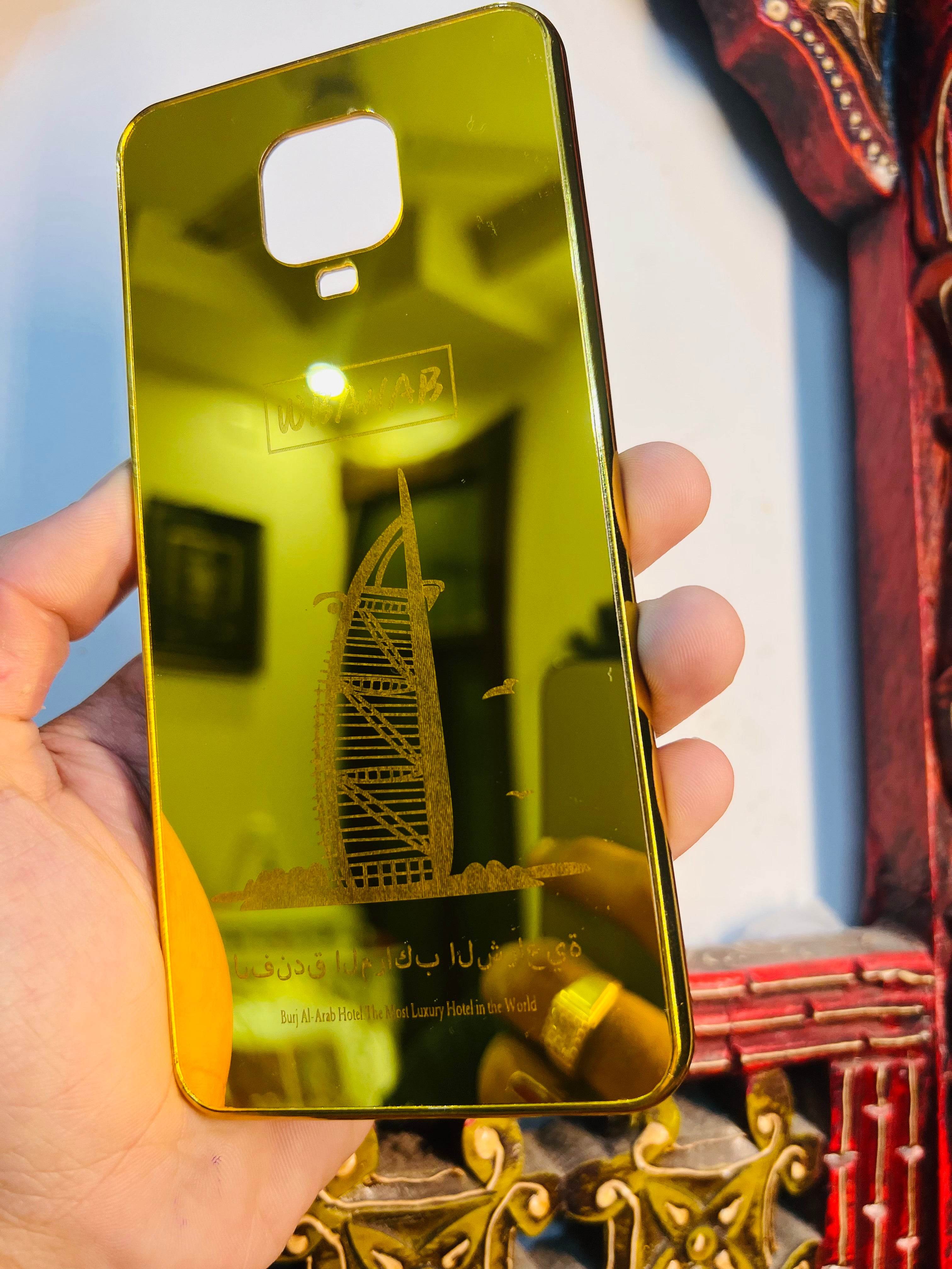 Premium Gold Plated Back Case Cover - Ship - Guleel