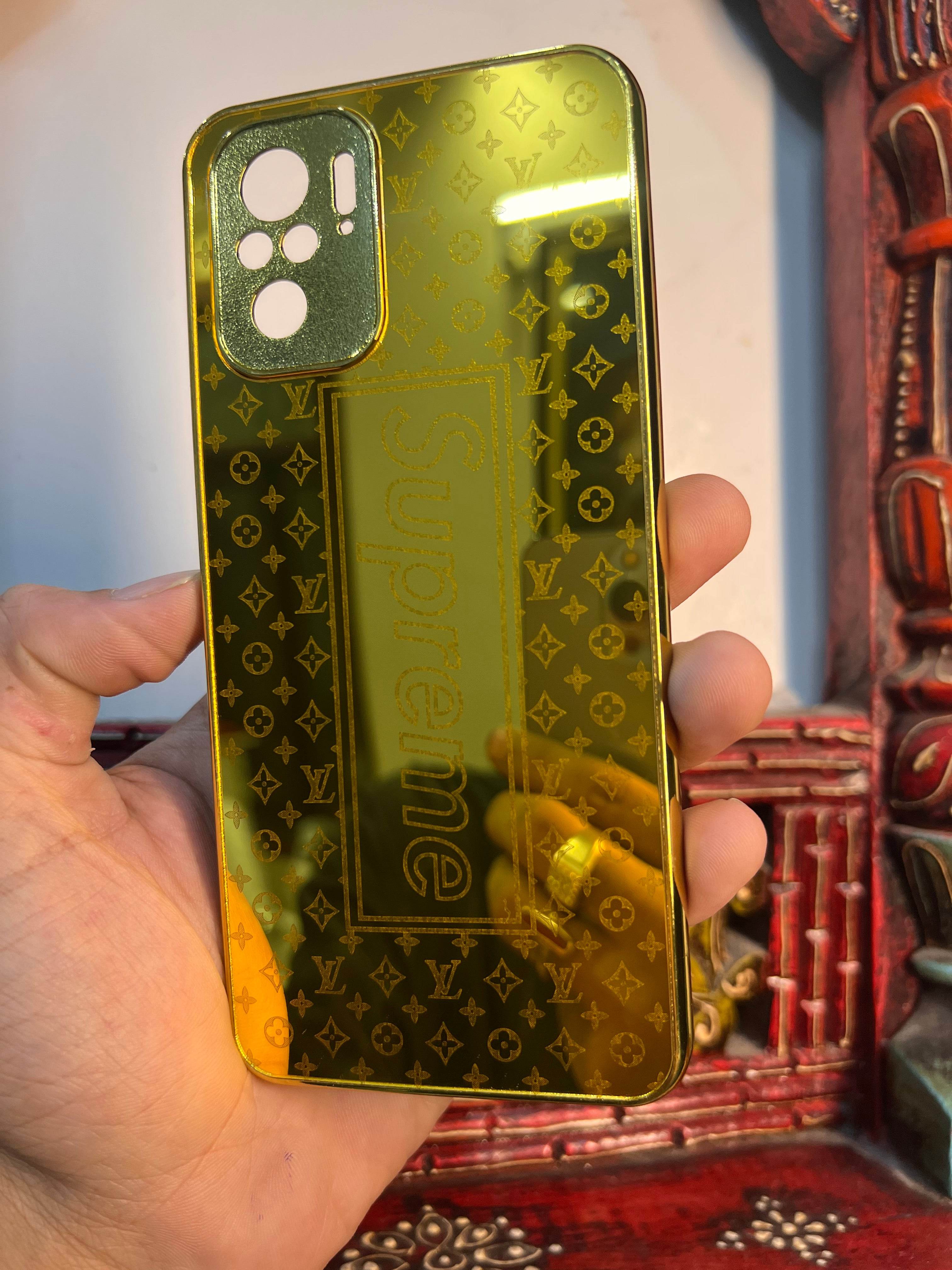 Premium Gold Plated Back Case Cover - Supreme LV Mix - Guleel