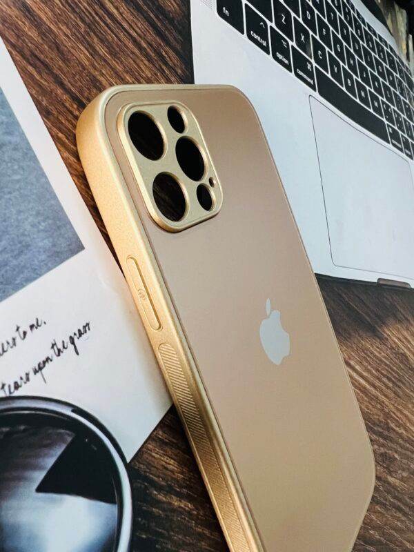 iPhone 12 Pro Max Premium Shockproof Scratch Proof Case – Gold - Guleel