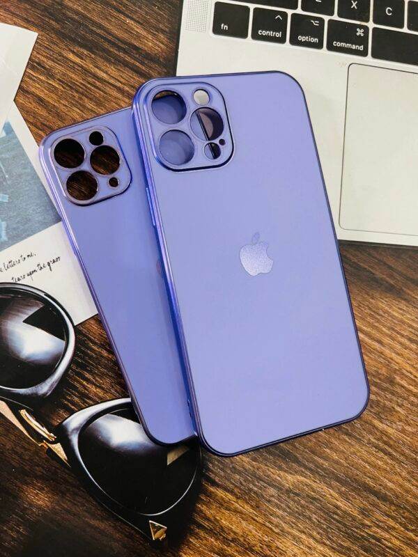 iPhone 12 Pro Premium Logo Silicone Logo Case - Lavender - Guleel