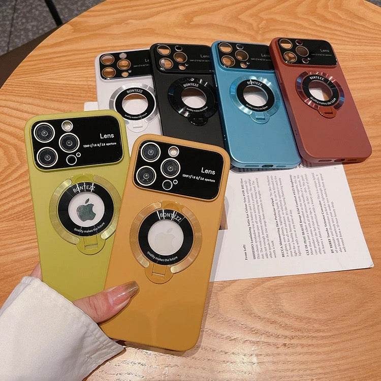 Premium Camera Lens Protection Shockproof Cases & Covers with Ring Stand - Guleel