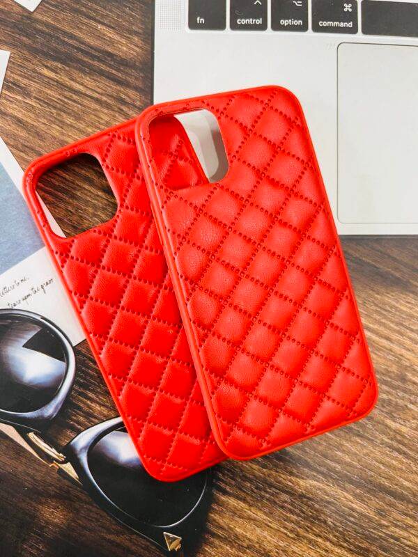 iPhone 12 Pro Max Cushion Protective Silicone Cover - Red - Guleel
