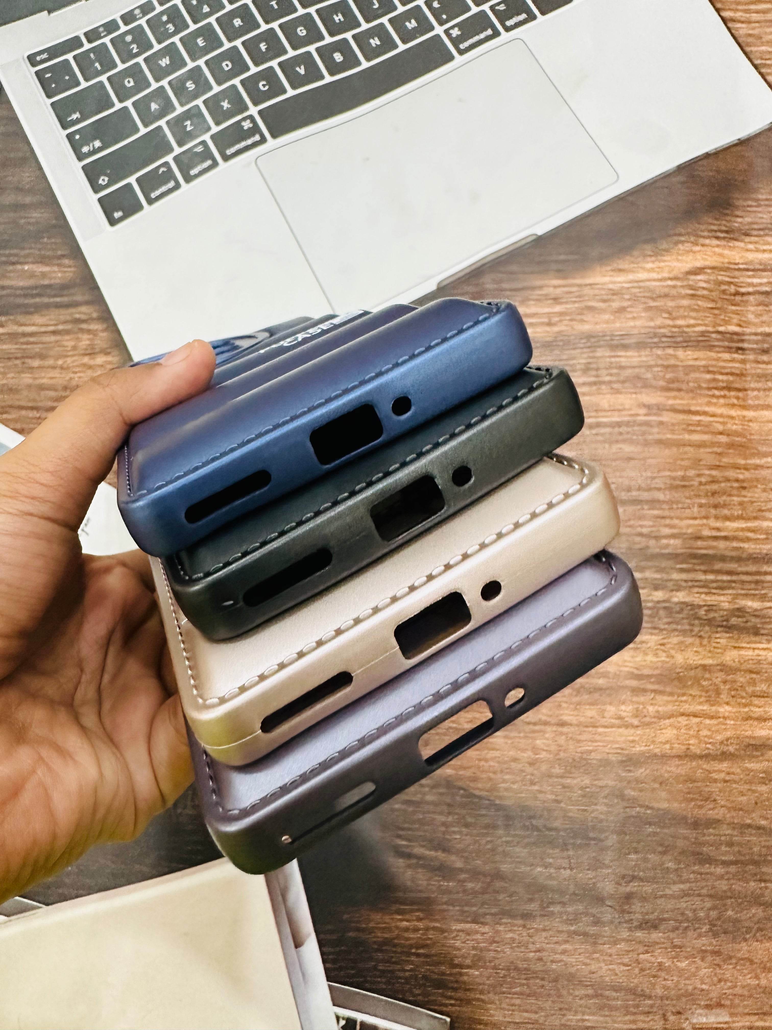 OnePlus 11R Premium Cushion Silicone Classy Finish Case Cover - Rose Gold - Guleel