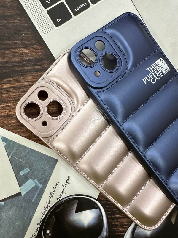 iPhone 11 Premium Cushion Silicone Classy Finish Case Cover - Blue - Guleel