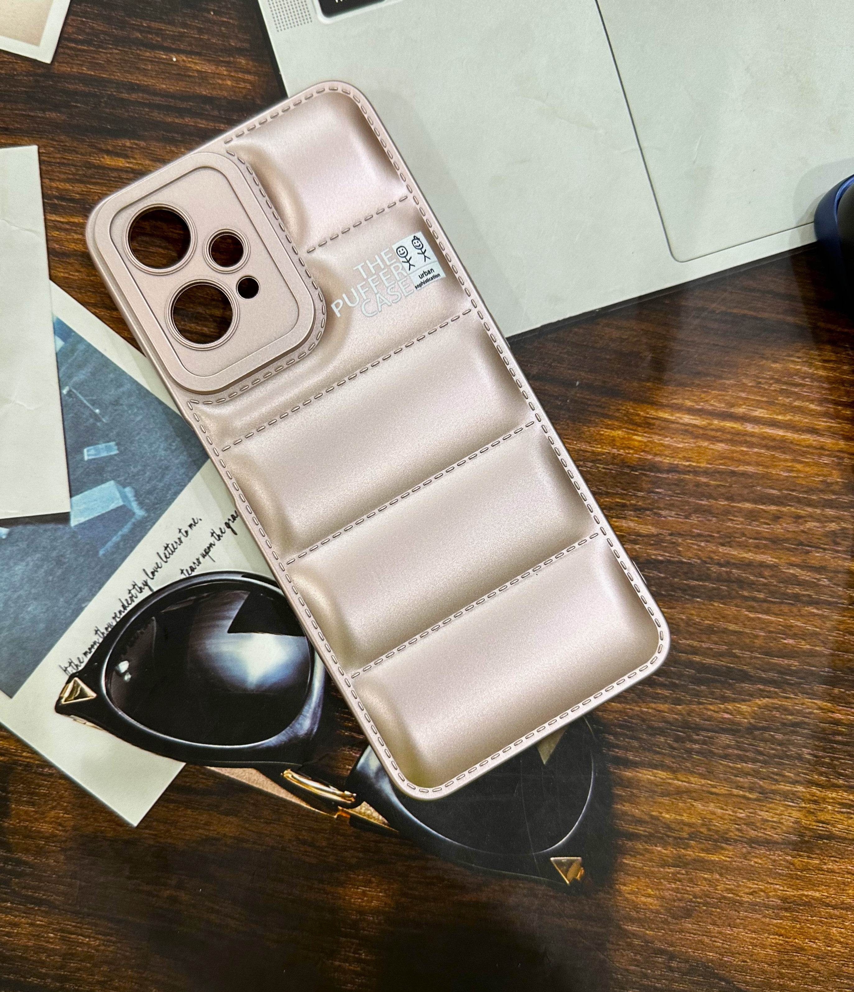 OnePlus Nord CE 2 Lite 5G Premium Cushion Silicone Classy Finish Case Cover - Rose Gold - Guleel