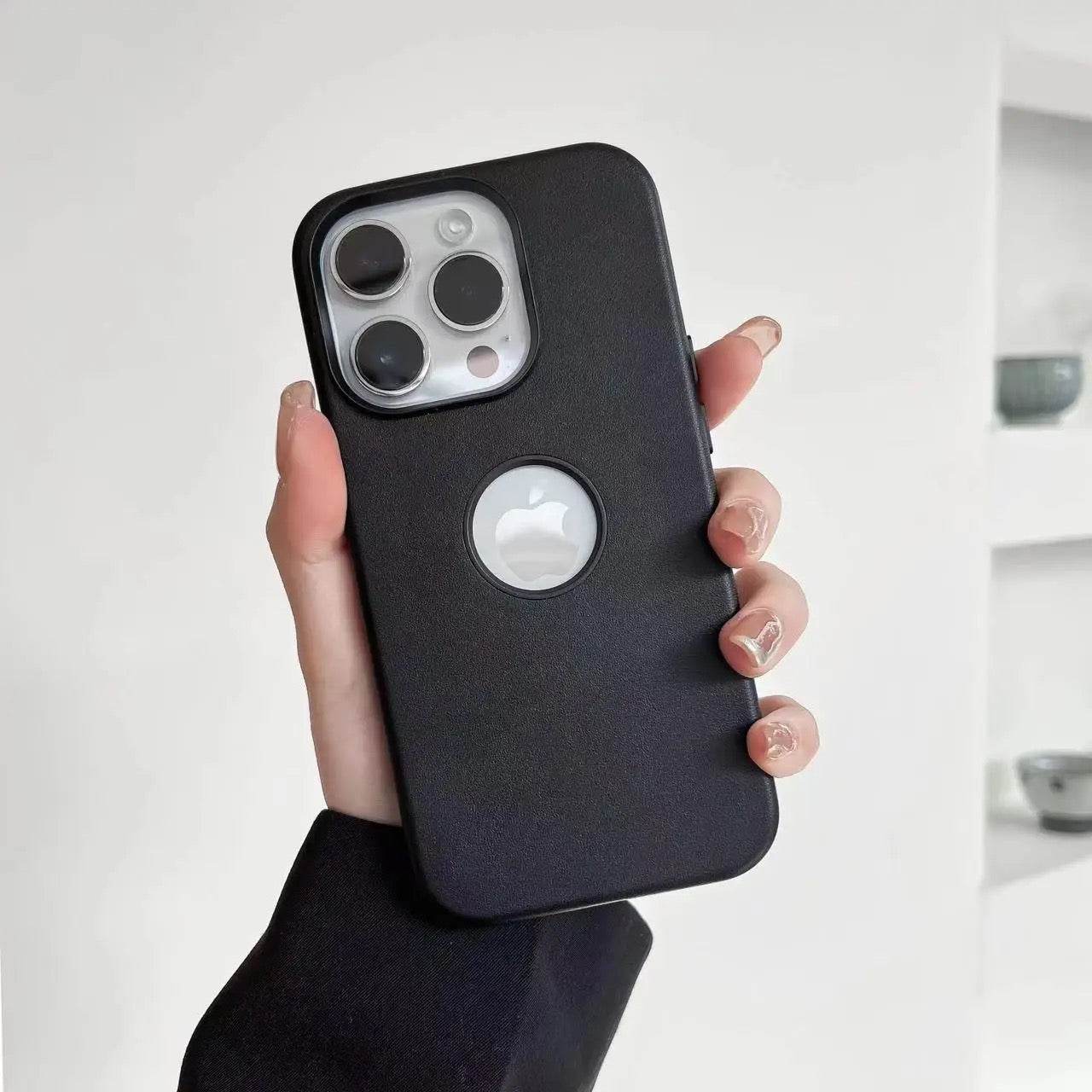 Premium Leather Magsafe Compatible Shockproof Back Covers - Guleel