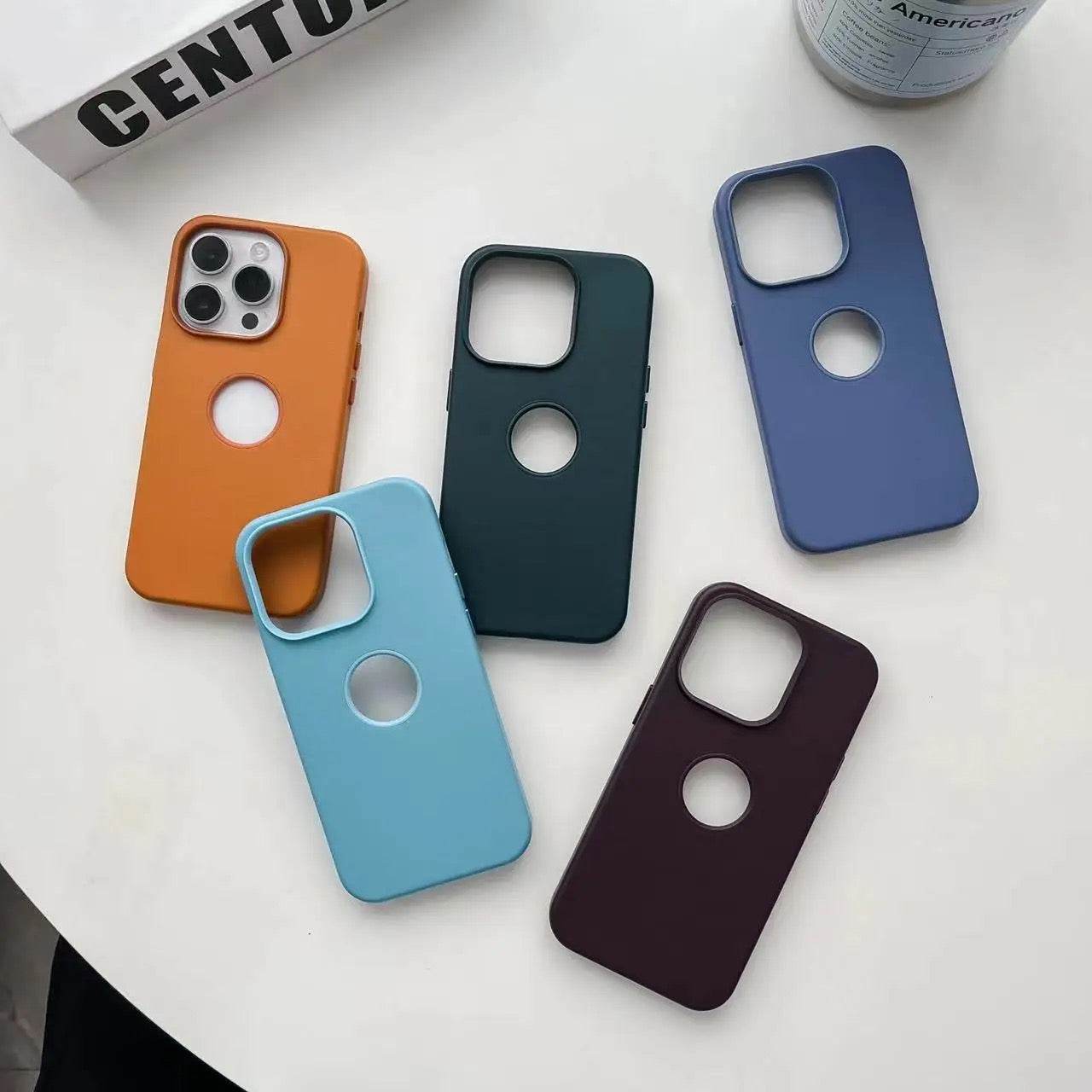 Premium Leather Magsafe Compatible Shockproof Back Covers - Guleel