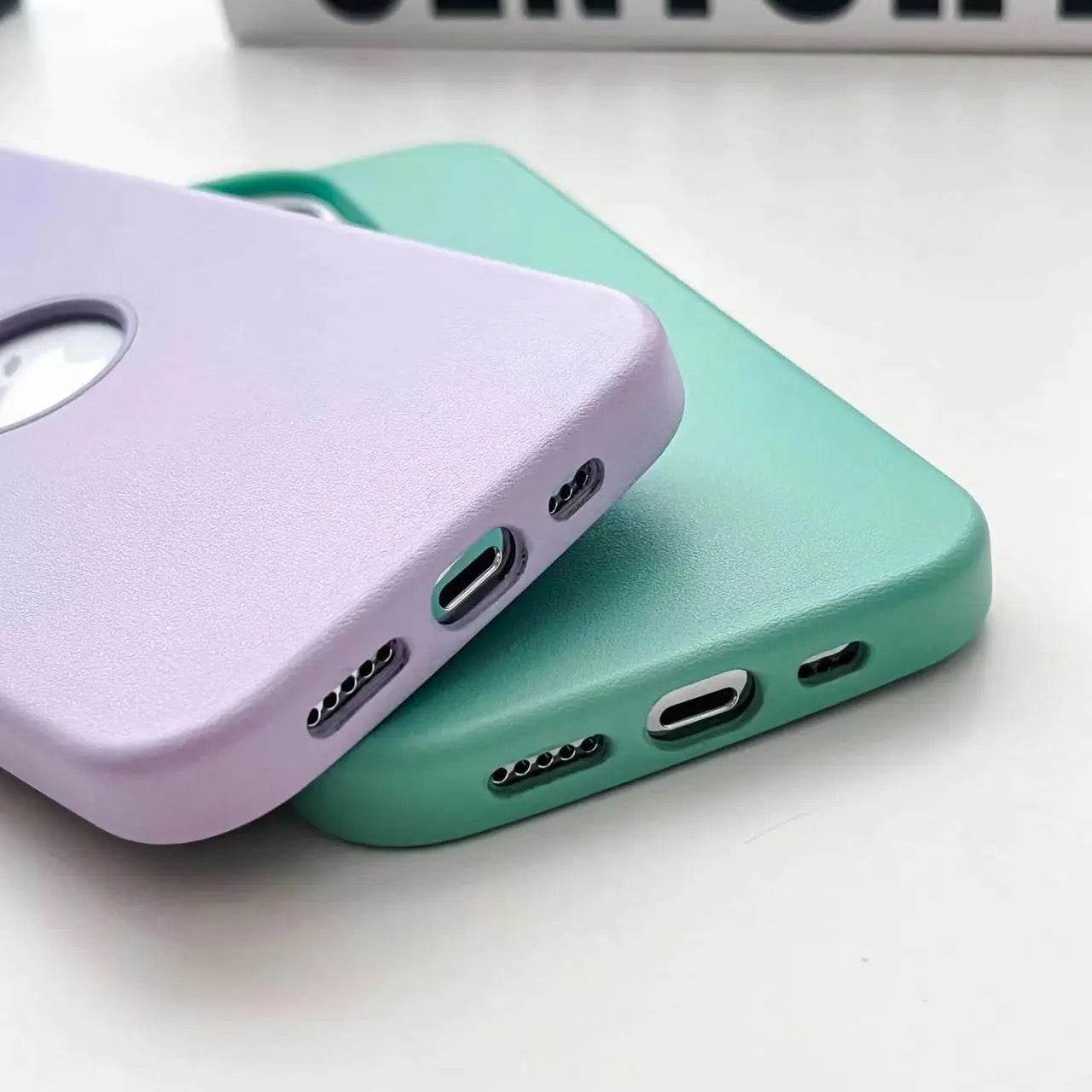 Premium Leather Magsafe Compatible Shockproof Back Covers - Guleel