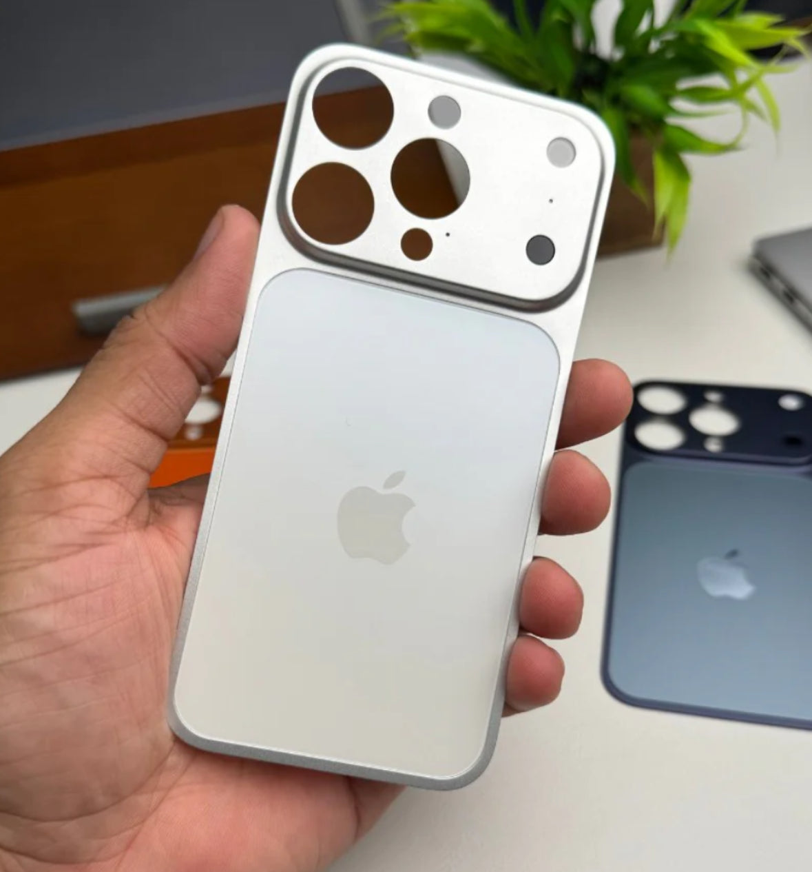 Premium Back Panel for iPhones Convert to iPhone 17 Pro & iPhone 17 Pro Max