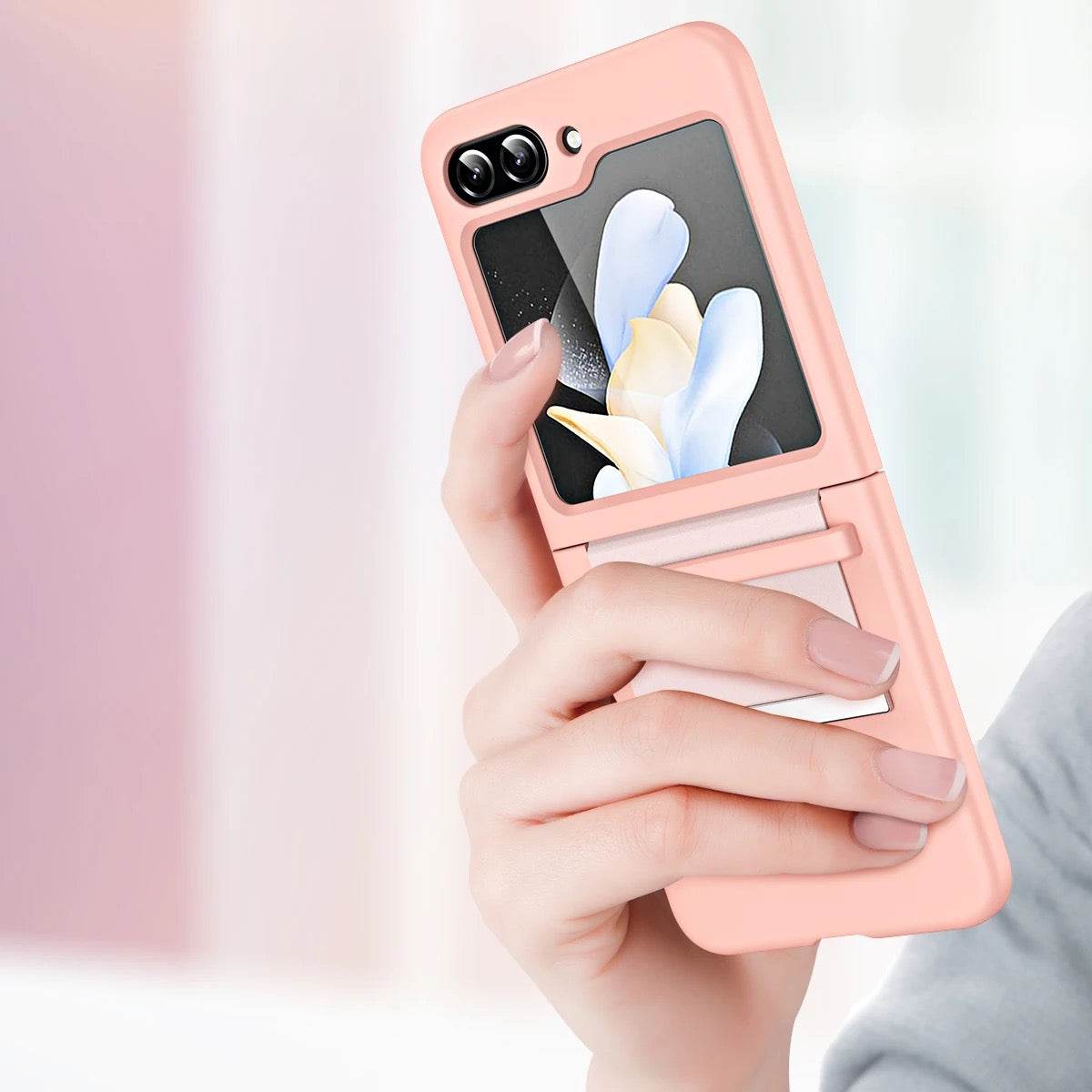 Galaxy Z Flip 5 Premium Shockproof Protective Case - Mint Green - Guleel