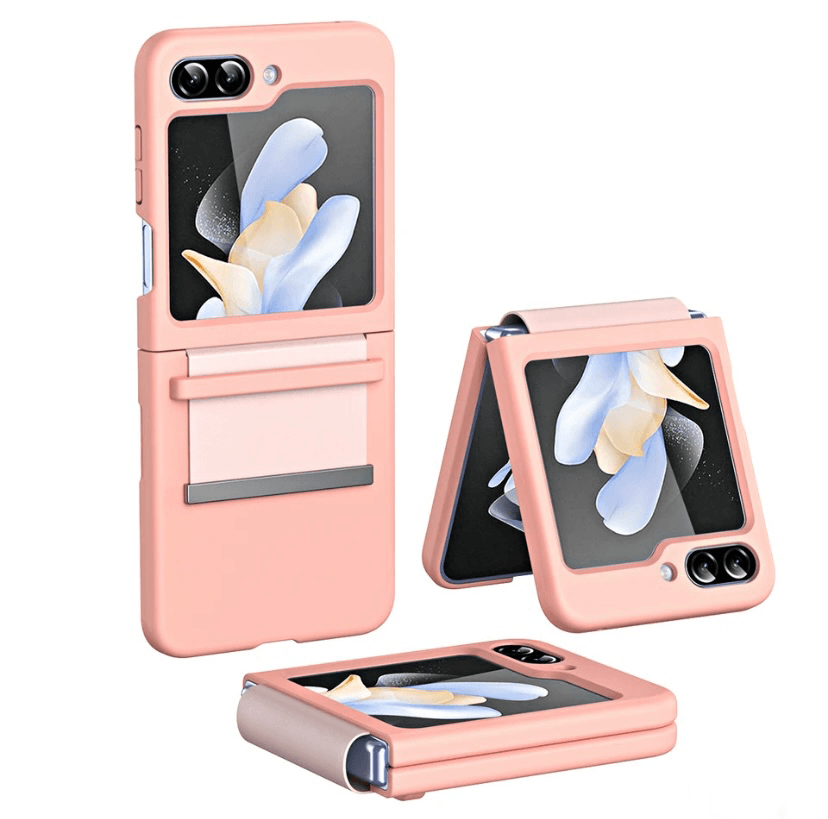 Galaxy Z Flip 5 Premium Shockproof Protective Case - Rose Gold - Guleel